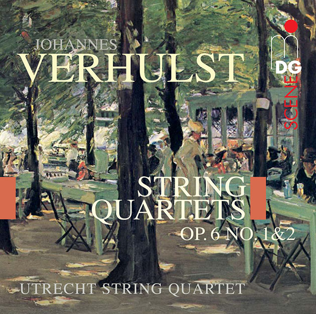 Cover: Verhulst: String Quartets op. 6 No's 1 & 2