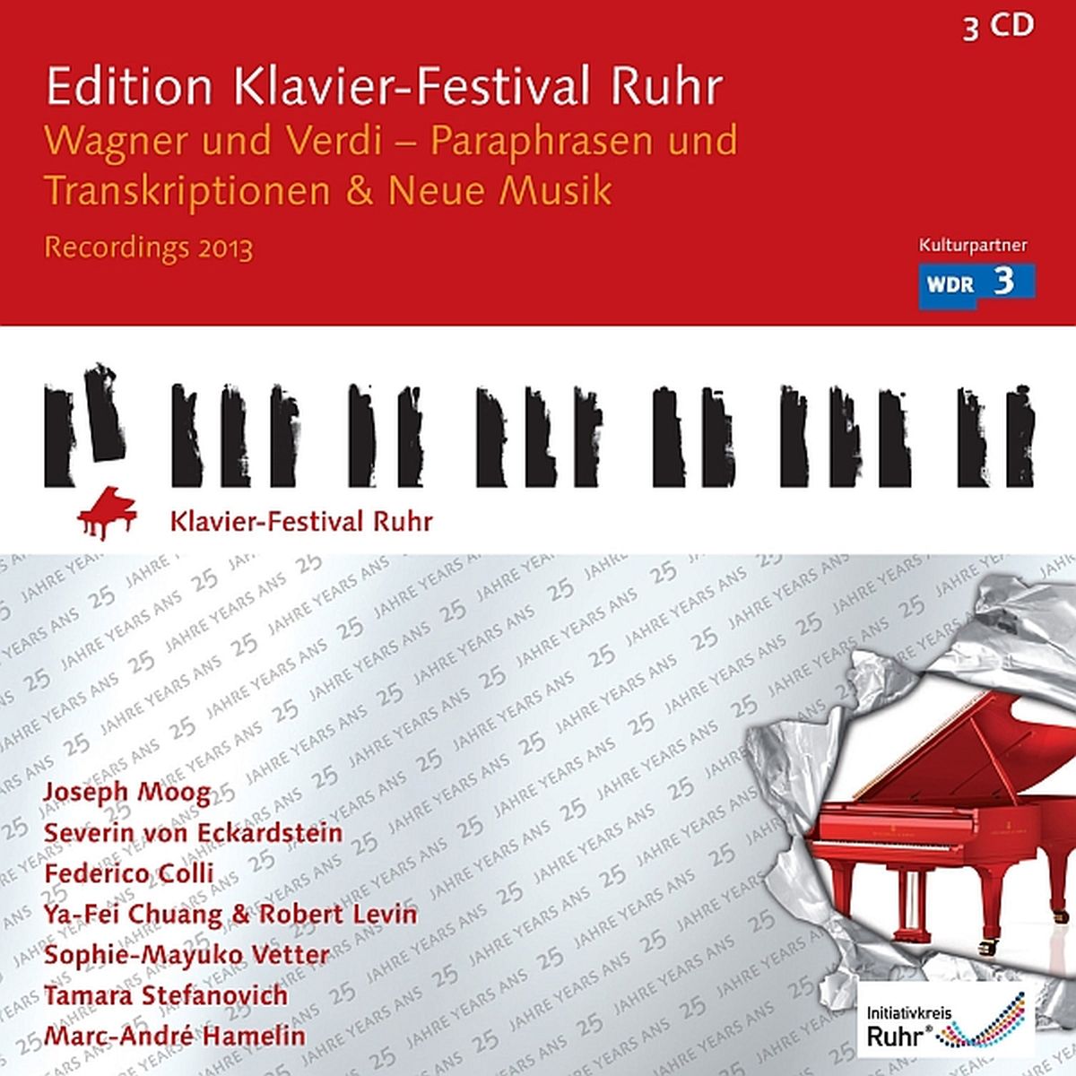 Cover: Wagner & Verdi: Ruhr Piano Festival Edition Vol. 31