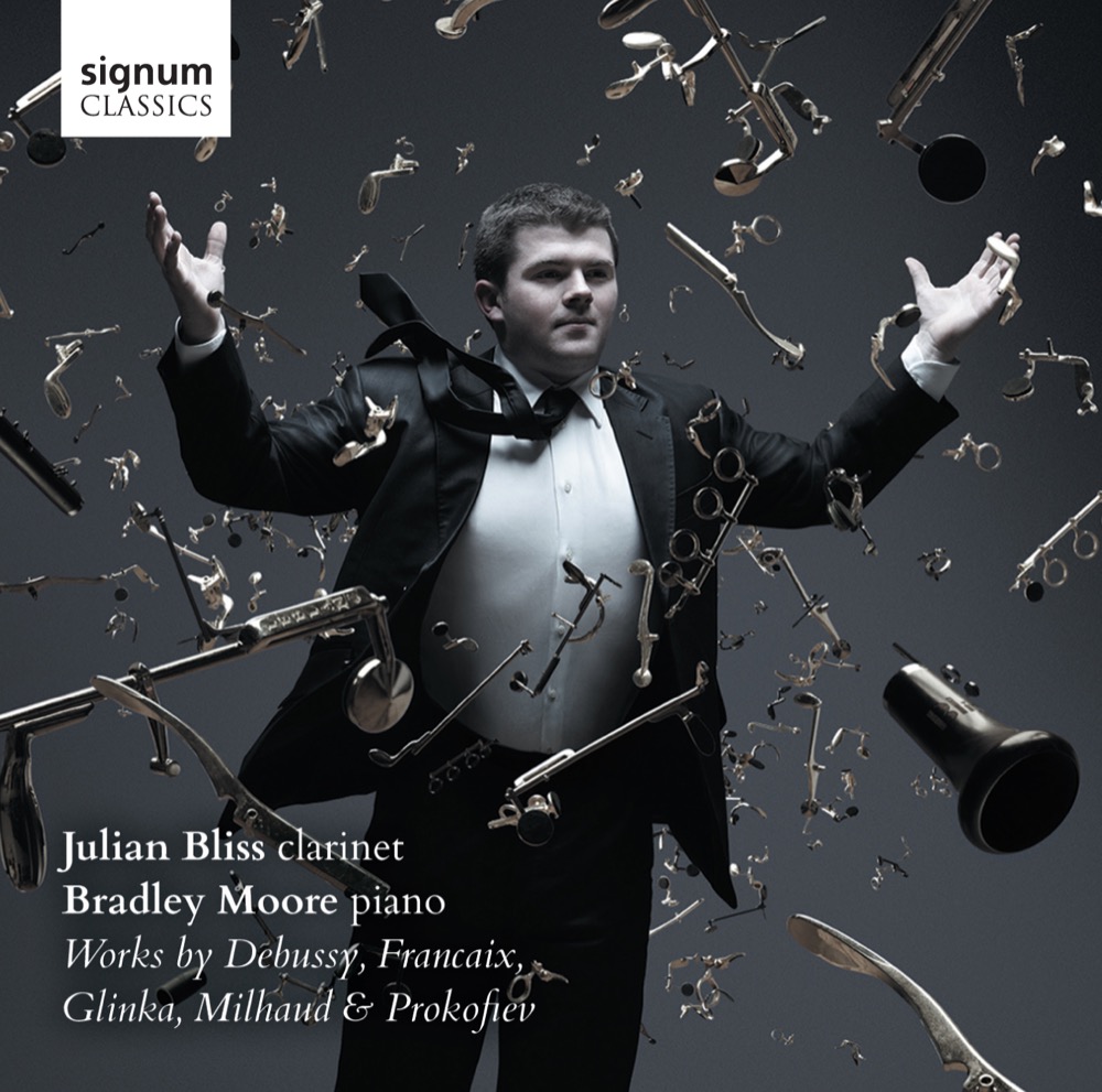 Cover: Works by Debussy, Milhaud, Glinka, Francaix & Prokofiev