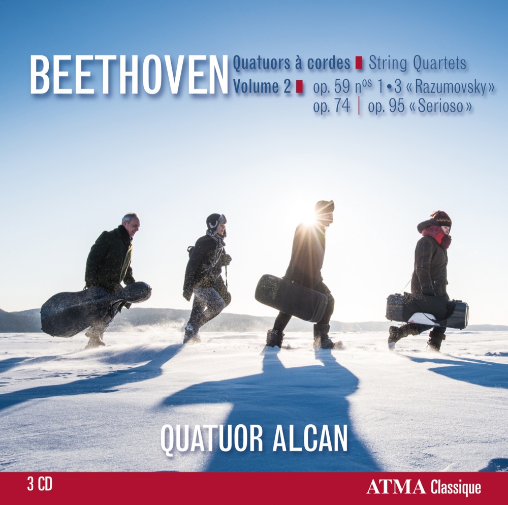 Cover: Beethoven: String Quartets Vol 2