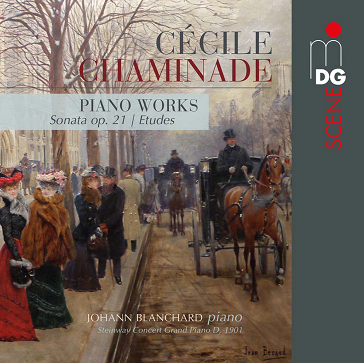 Cover: Cécile Chaminade; Piano Works; Sonata op.21 / Etudes