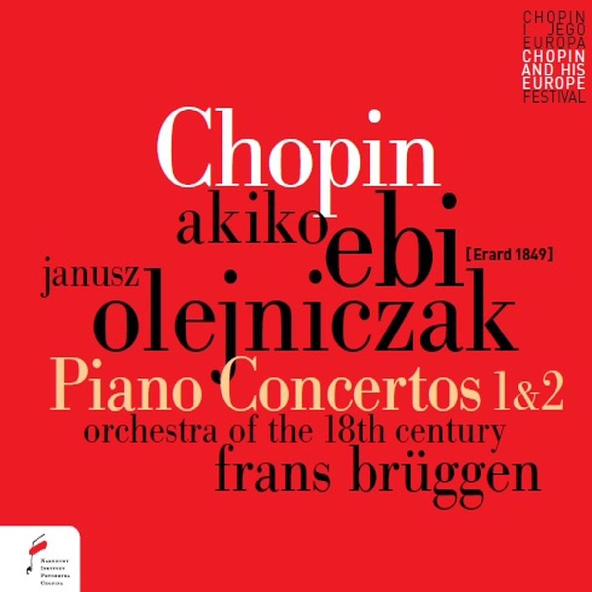 Cover: Chopin Piano Concertos 1 & 2