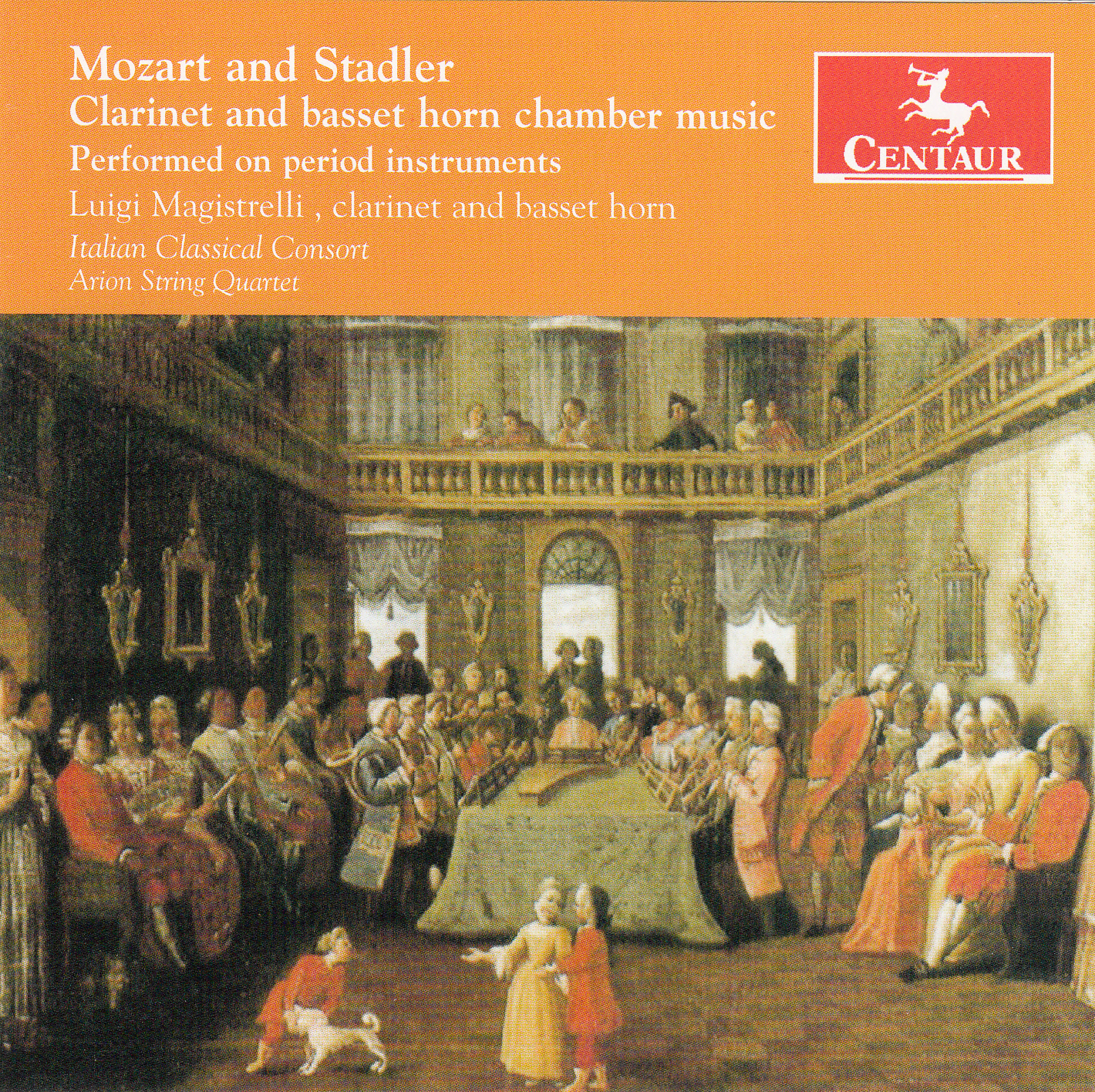 Cover: Clarinet and basset horn chamber music