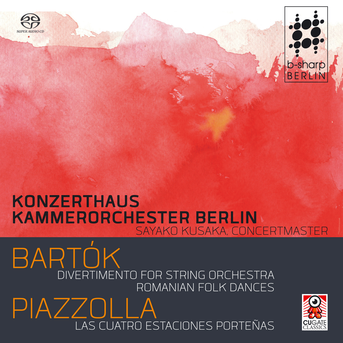 Cover: Divertimento for String Orchestra, Romanian Folk Dances - Piazzolla Las Cuatro Estaciones Porteñas