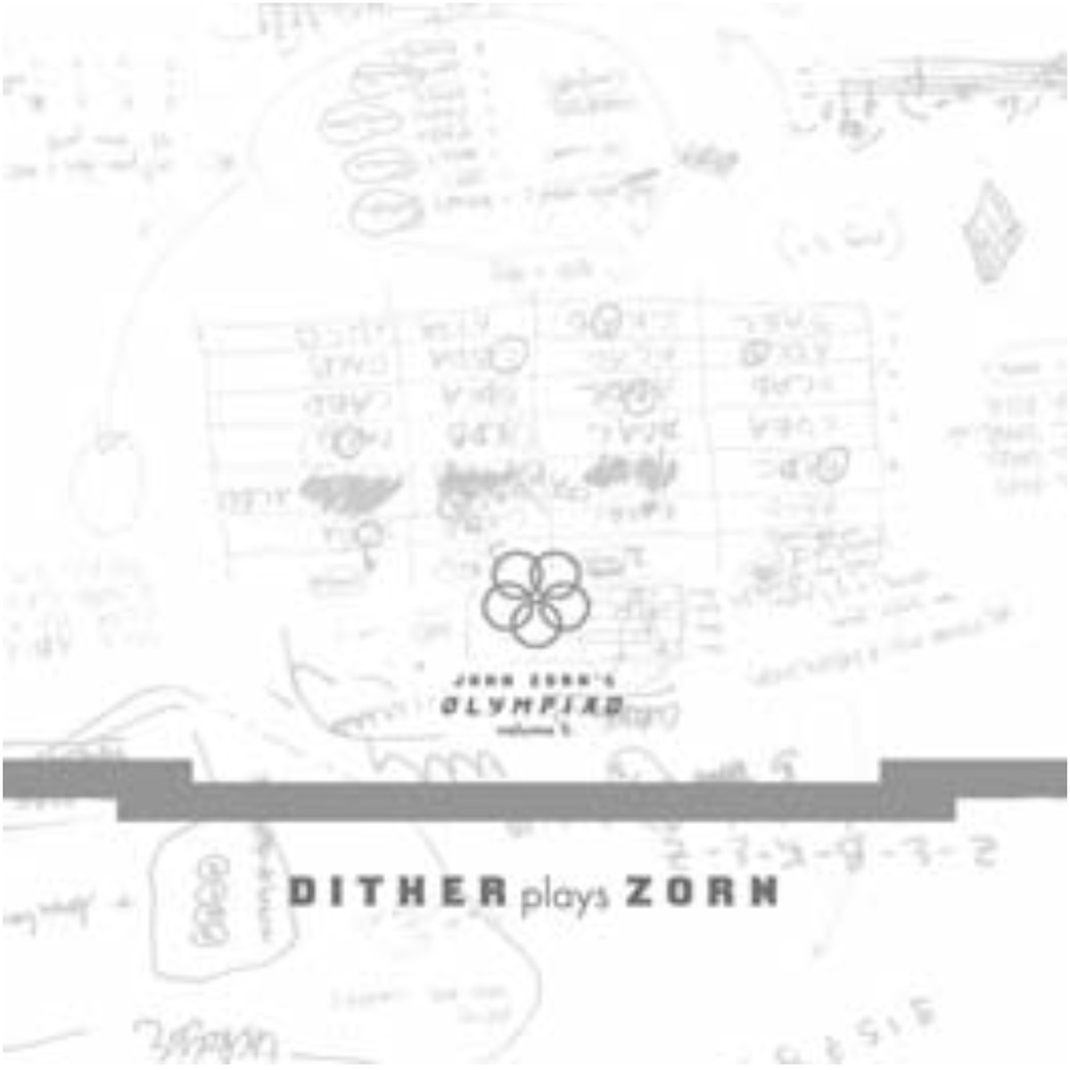 Cover: John Zorn's Olympiad - Vol. 1 Dither Plays Zorn