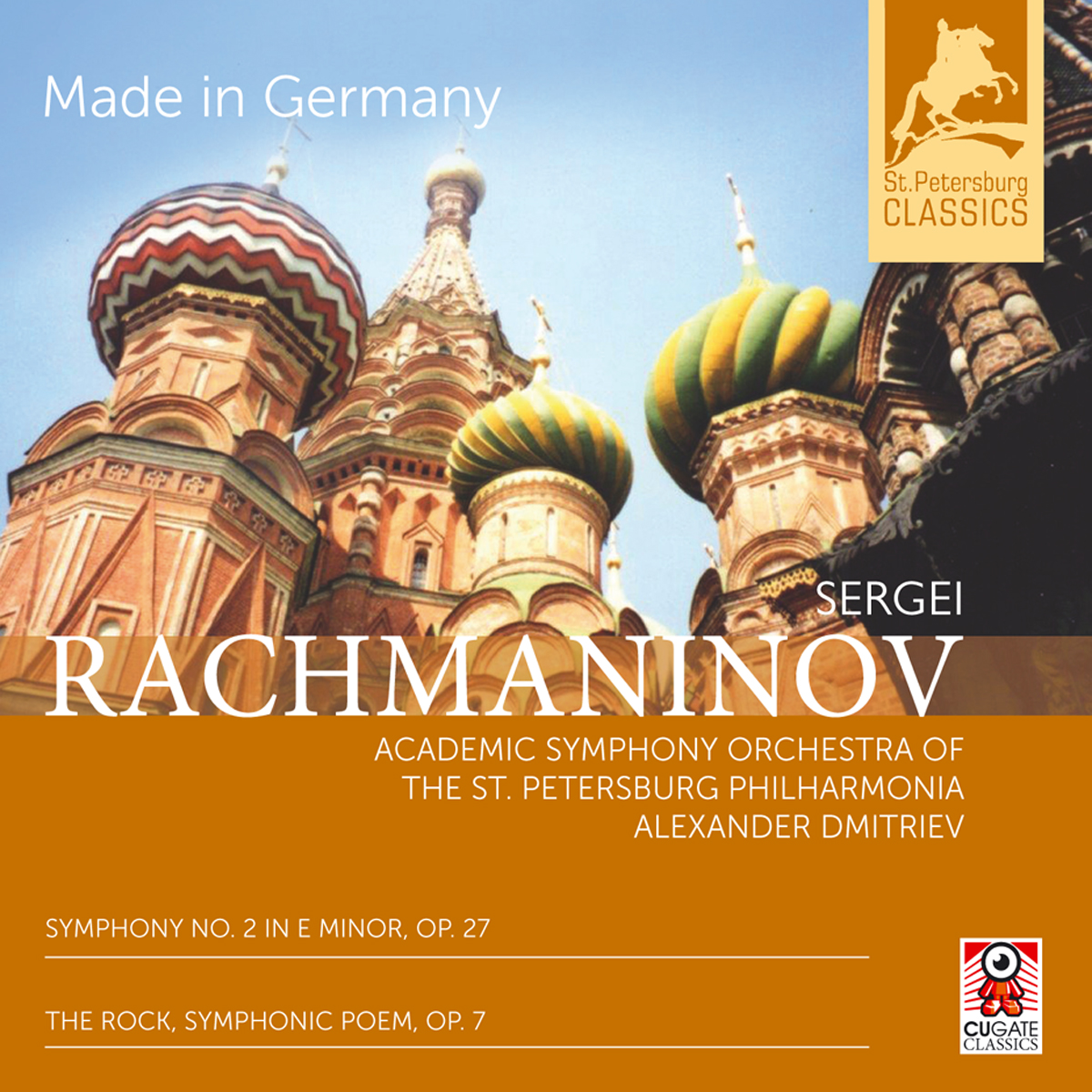 Cover: Made in Germany - Symphony no.2 / The Rock