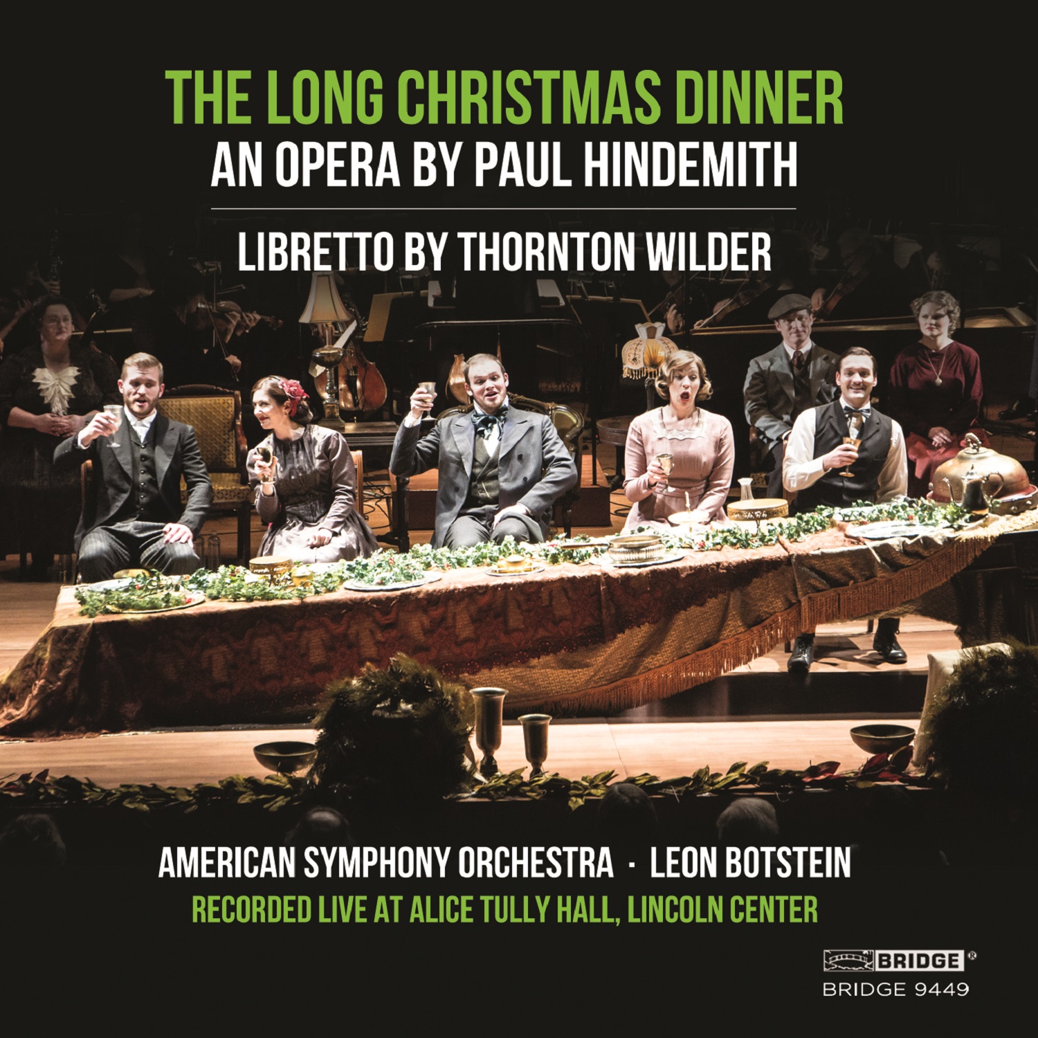 Cover: Paul Hindemith - The Long Christmas Dinner