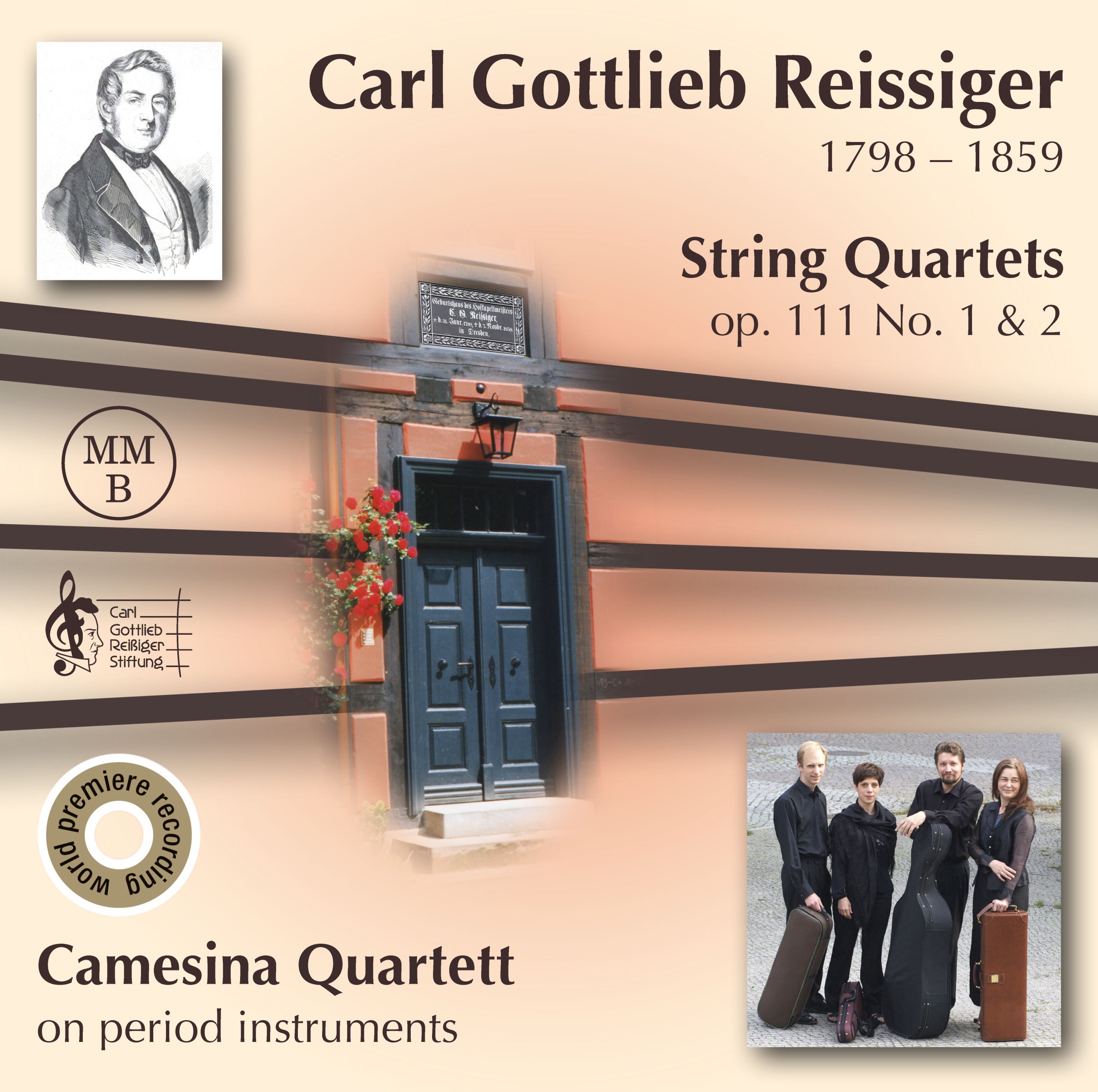 Cover: Reissiger: String Quartets Op. 111