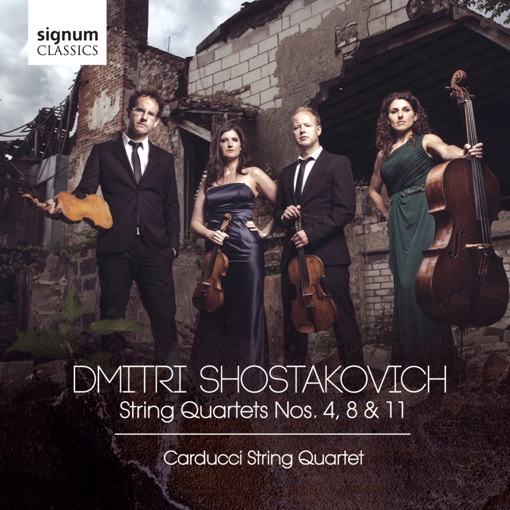 Cover: Shostakovich: String Quartets Nos. 4, 8 & 11