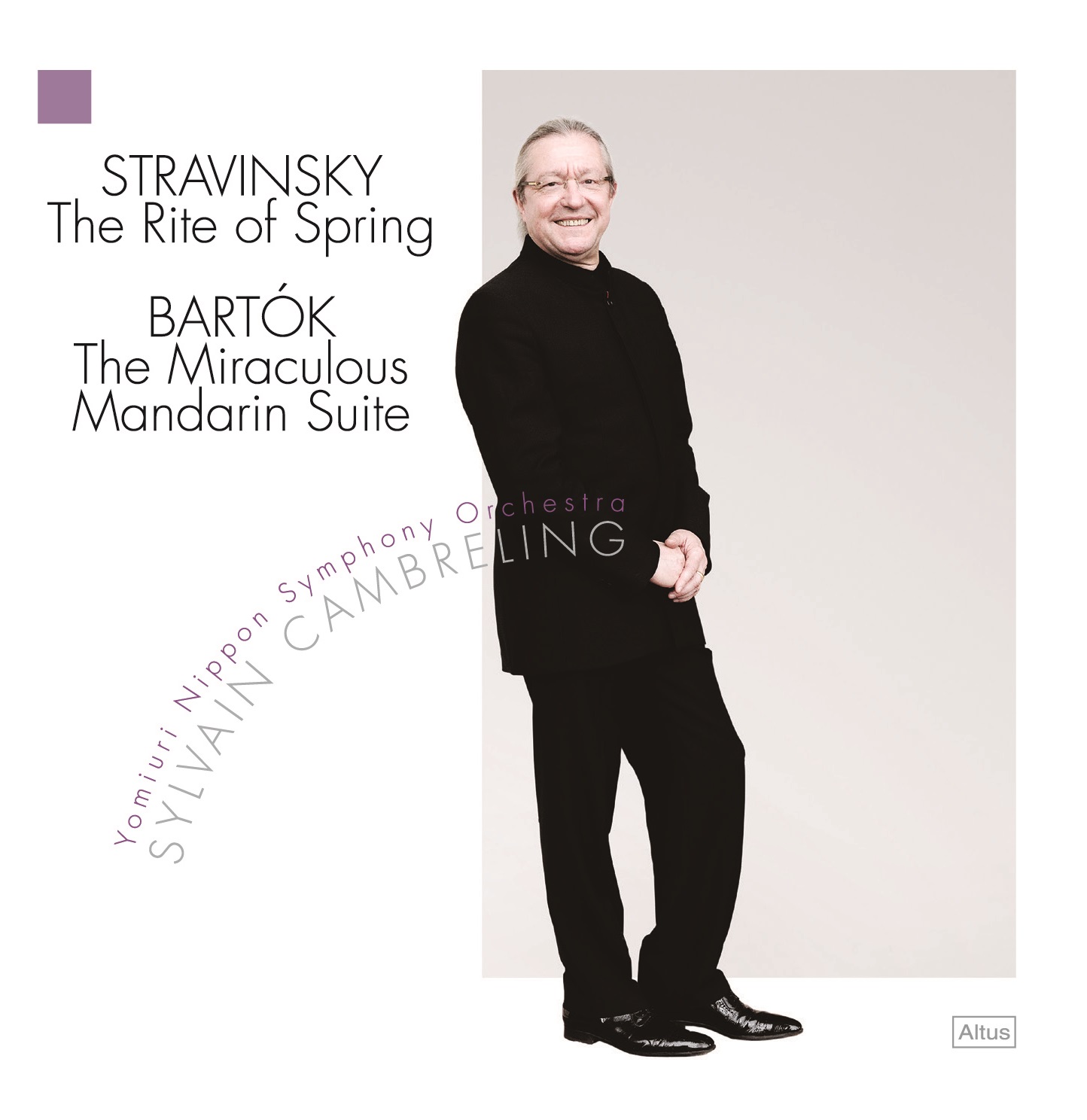 Cover: Stravinsky: The Rite of Spring / Bartók: The Miraculous Mandarin Suite