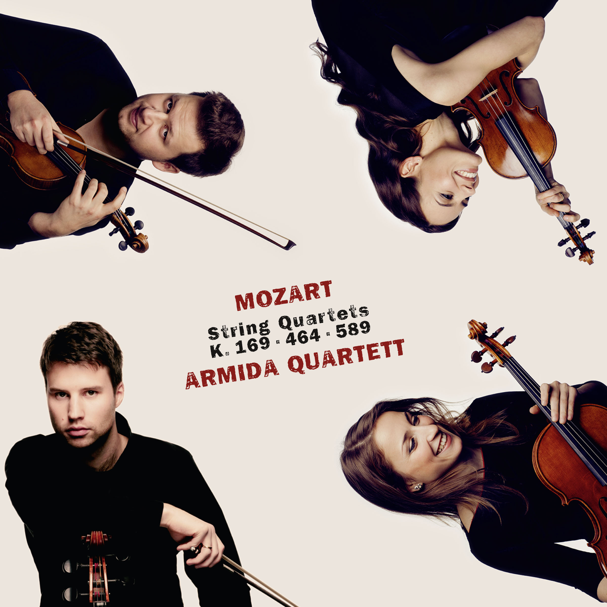 Cover: String Quartets K. 169 - 464 - 589