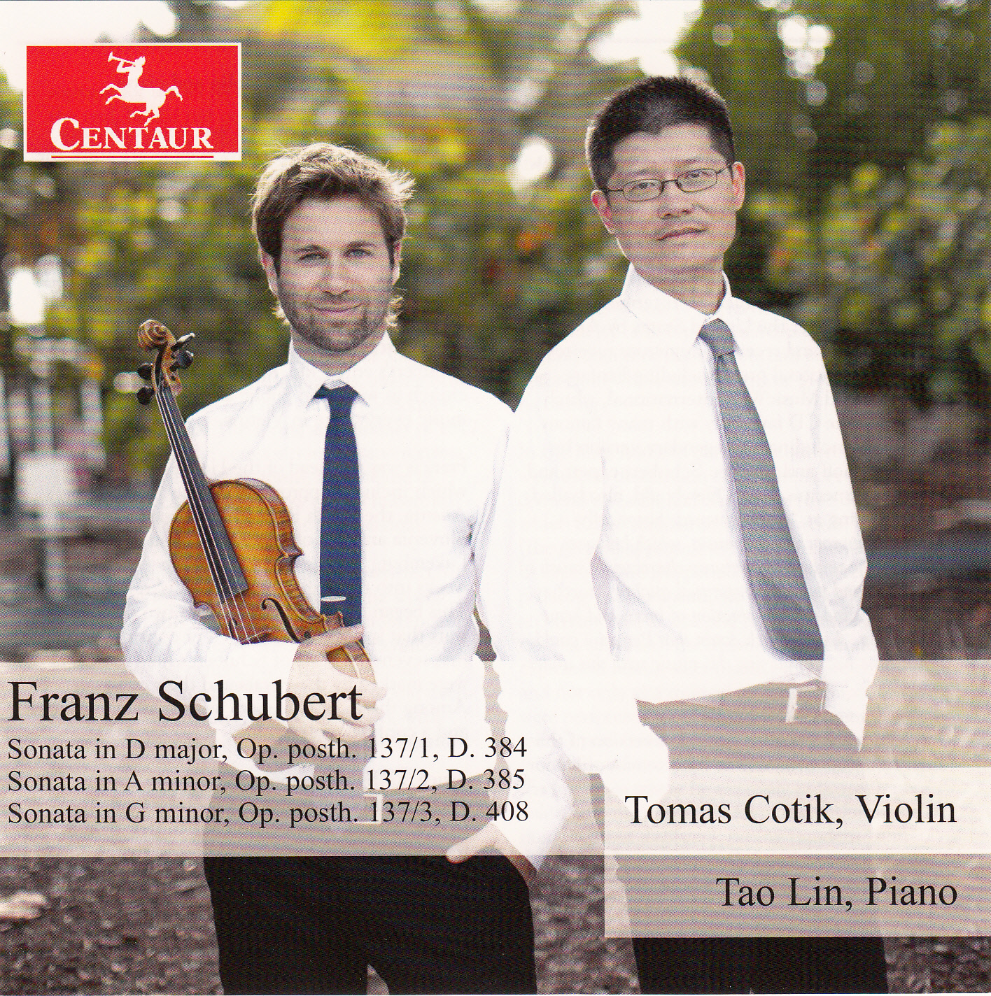 Cover: Violin Sonatas