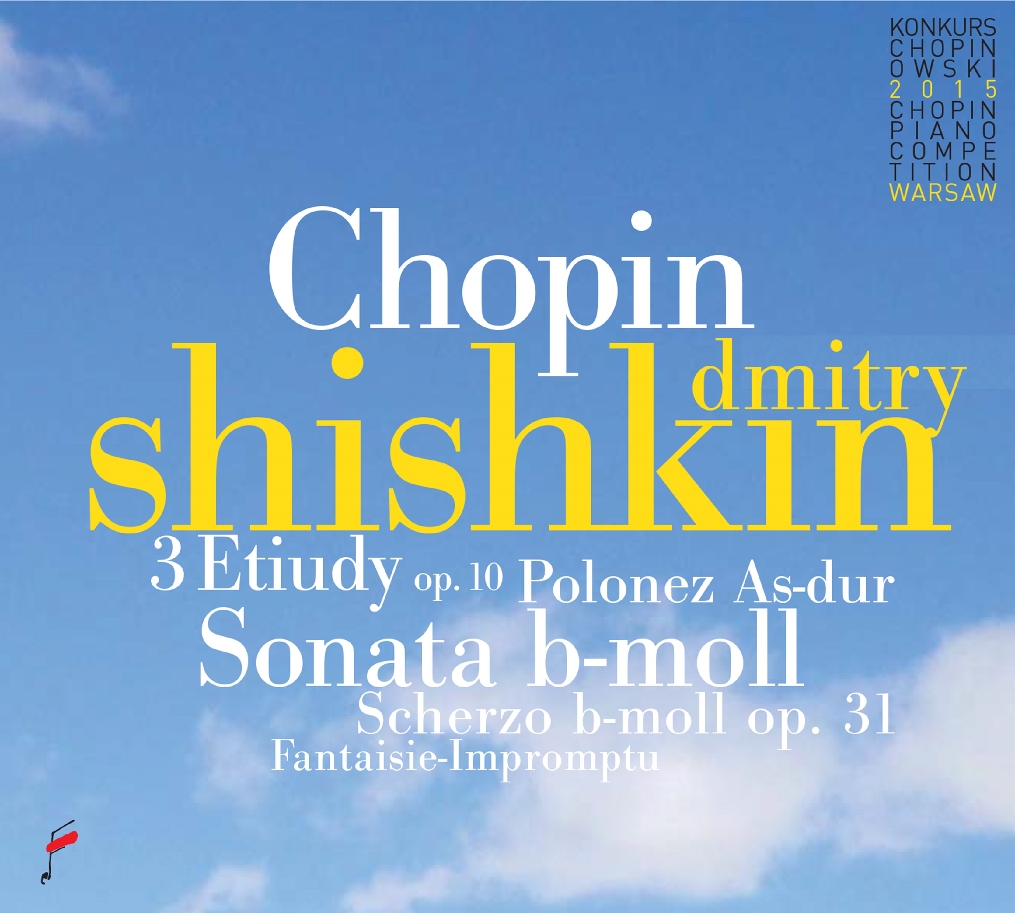 Cover: 3 Etudes op. 10 / Sonata in B flat minor / Polonaise