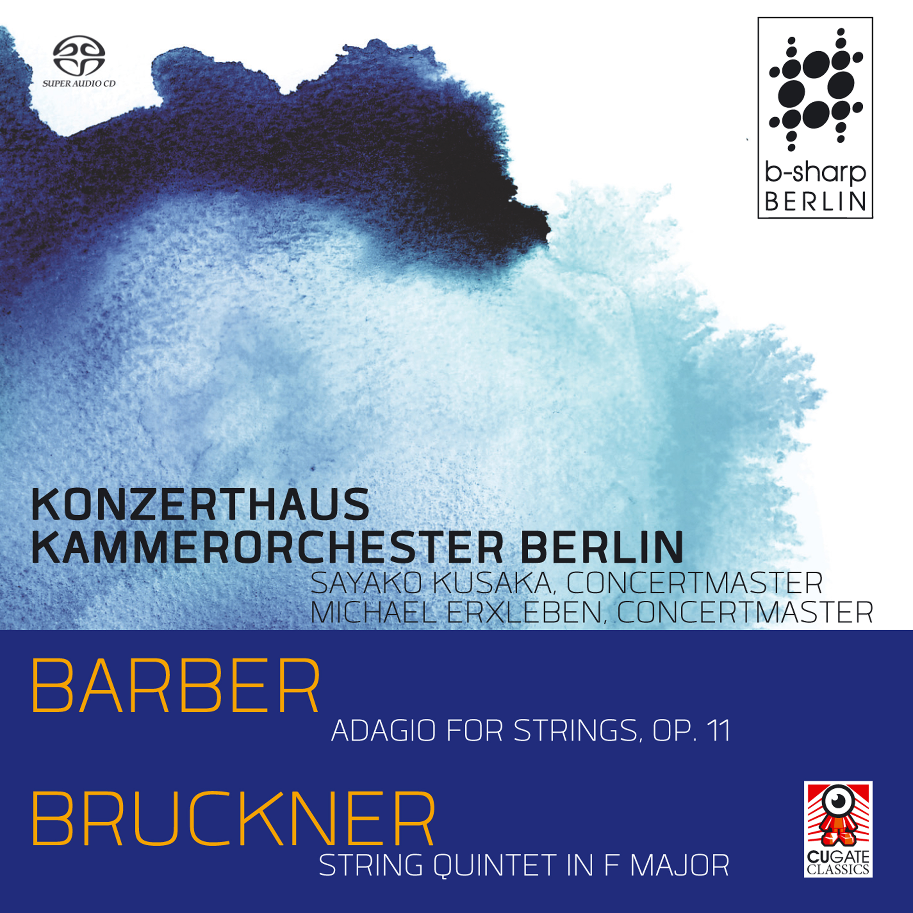 Cover: Adagio for Strings Op.11 / String Quintet in F Major