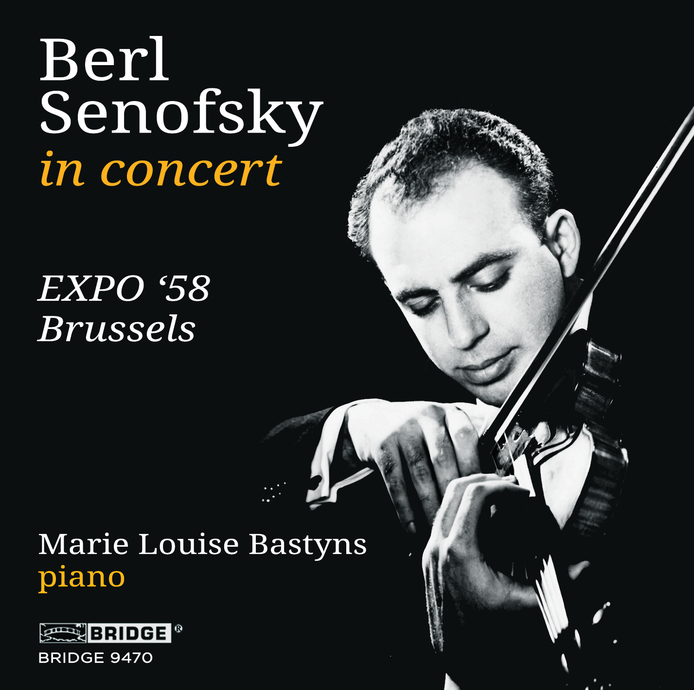 Cover: Berl Senofsky in Concert - EXPO '58 Brussels