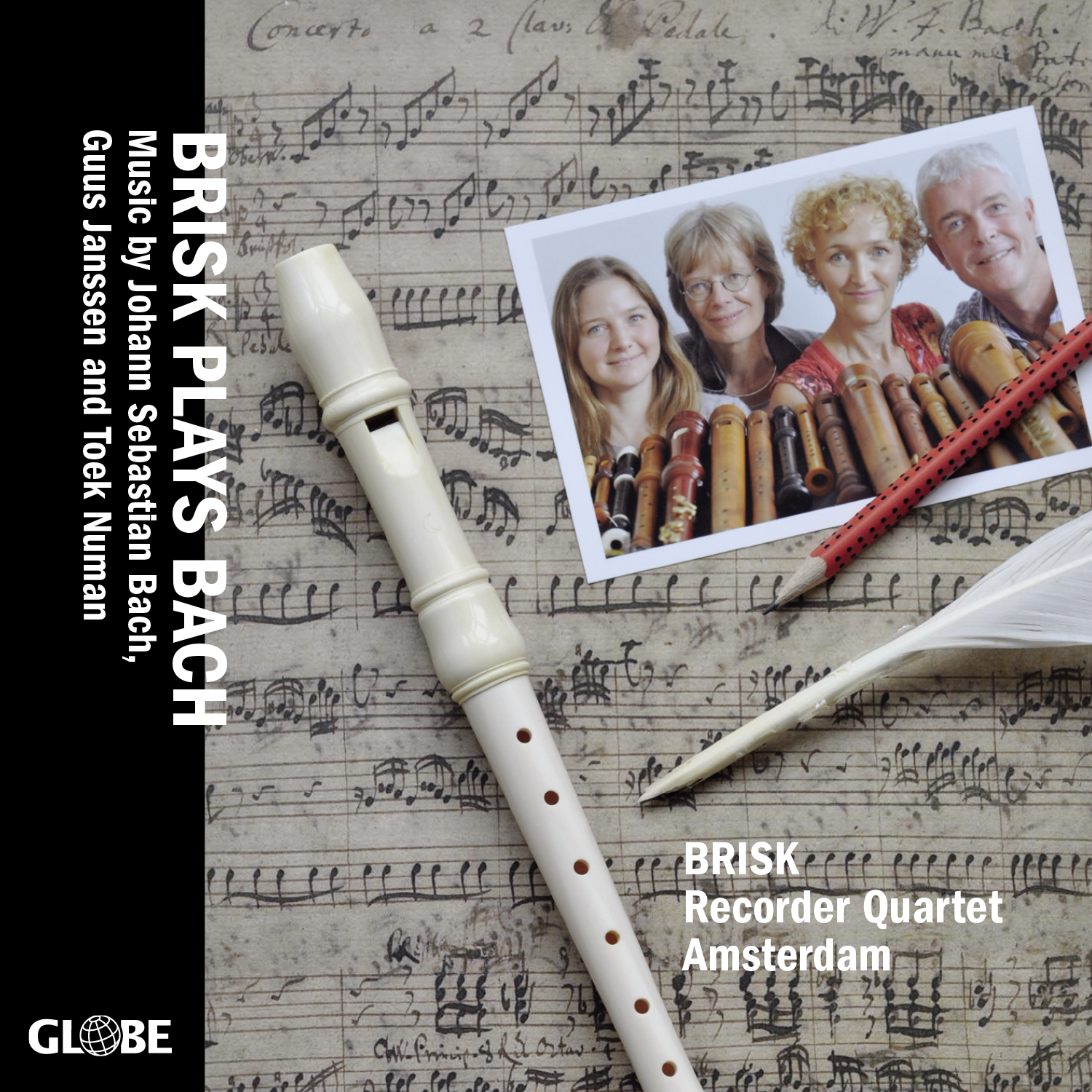 Cover: BRISK plays Bach