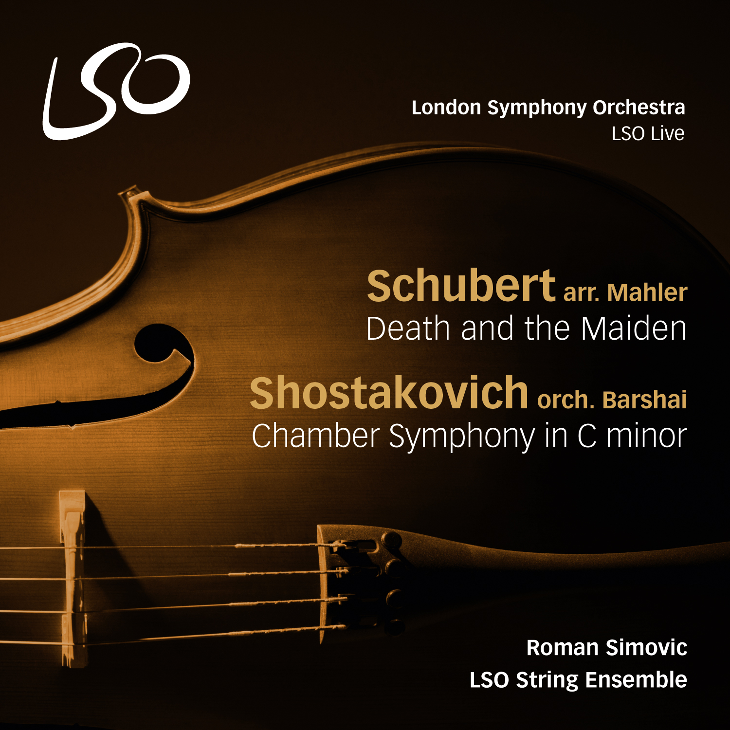 Cover: Death and the Maiden / Chamber Symphony in C minor
