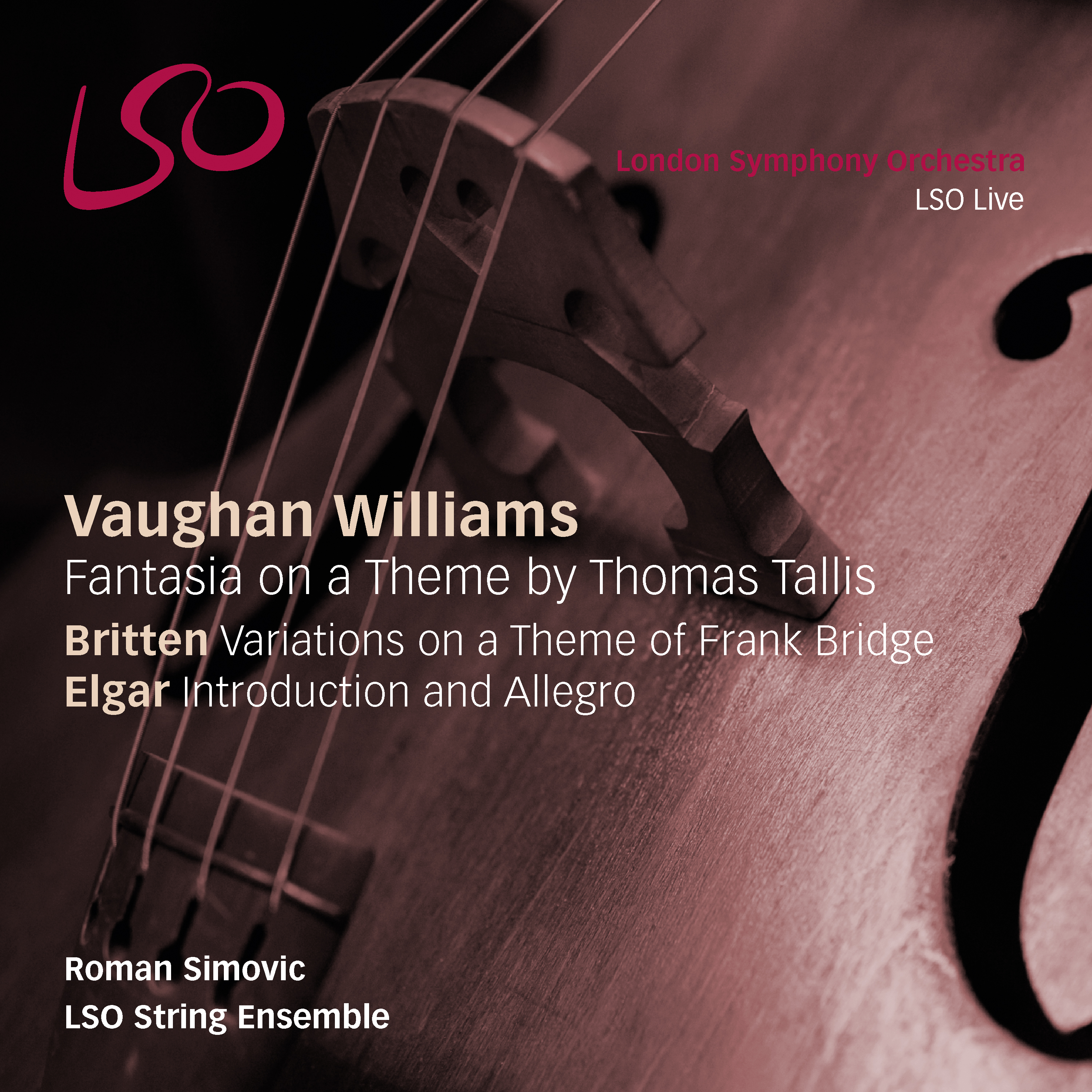 Cover: Fantasia on a Theme by Thomas Tallis / Variations on a Theme of Frank Bridge