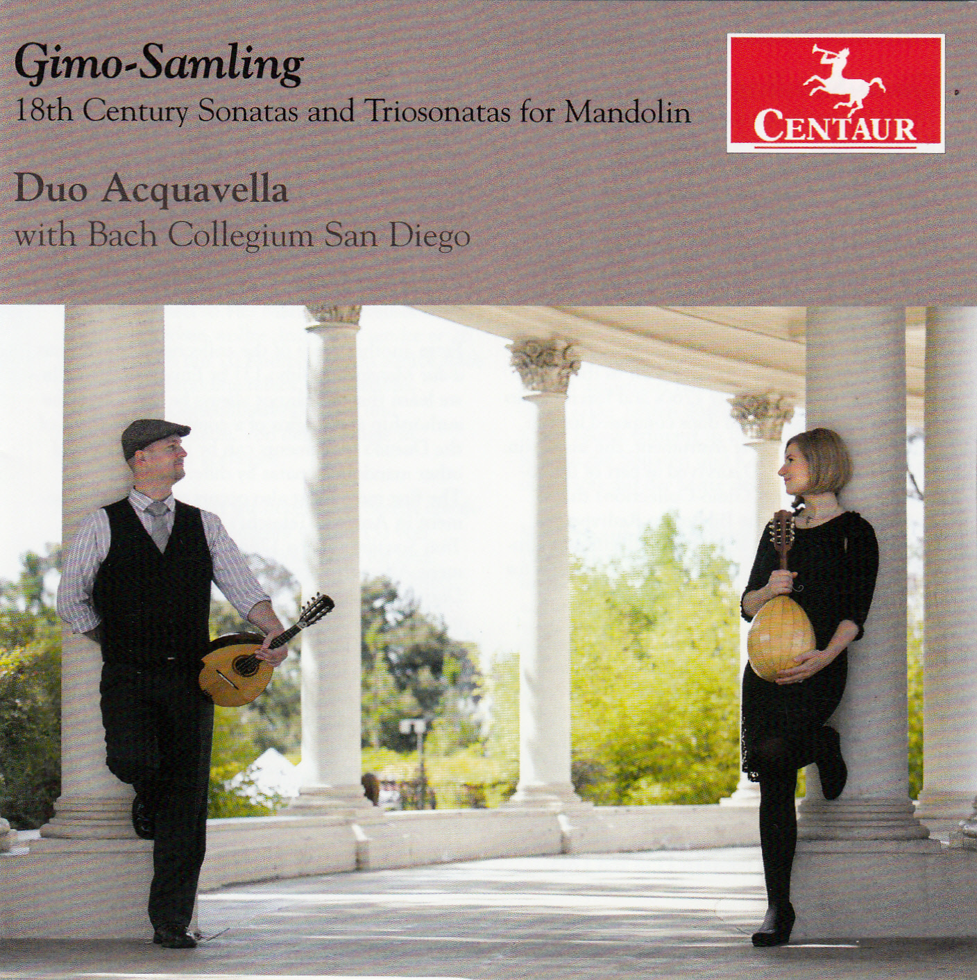 Cover: Gimo-Samling: 18th Century Sonatas & Trio Sonatas for Mandolin
