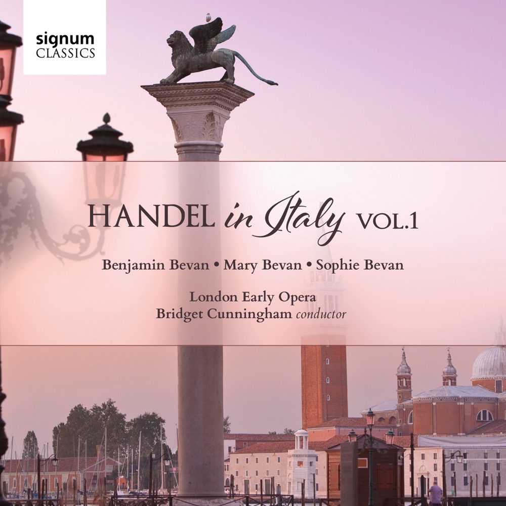 Cover: Handel in Italy Vol. 1