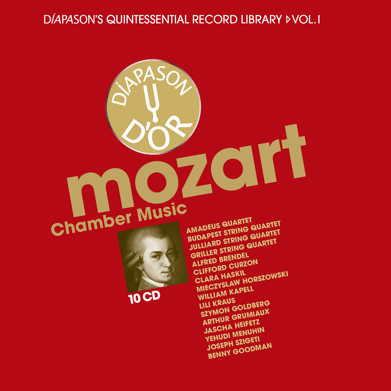 Cover: Mozart Chamber Music 10 CD
