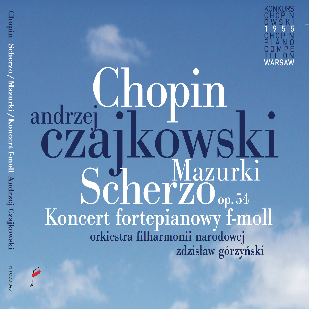 Cover: Piano Concerto in F minor / Mazurkas / Scherzo