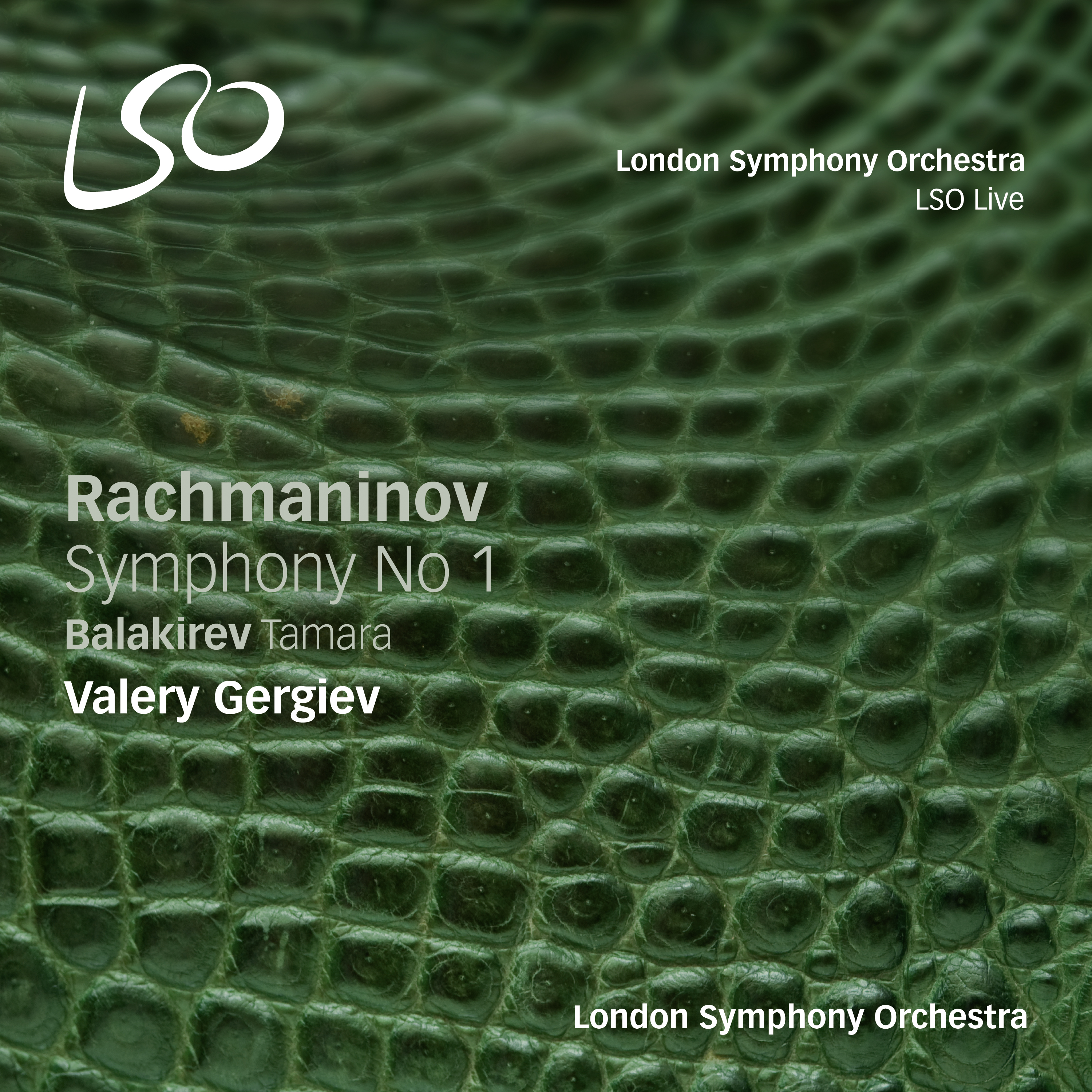 Cover: Rachmaninov Symphony No. 1 / Balakirev Tamara
