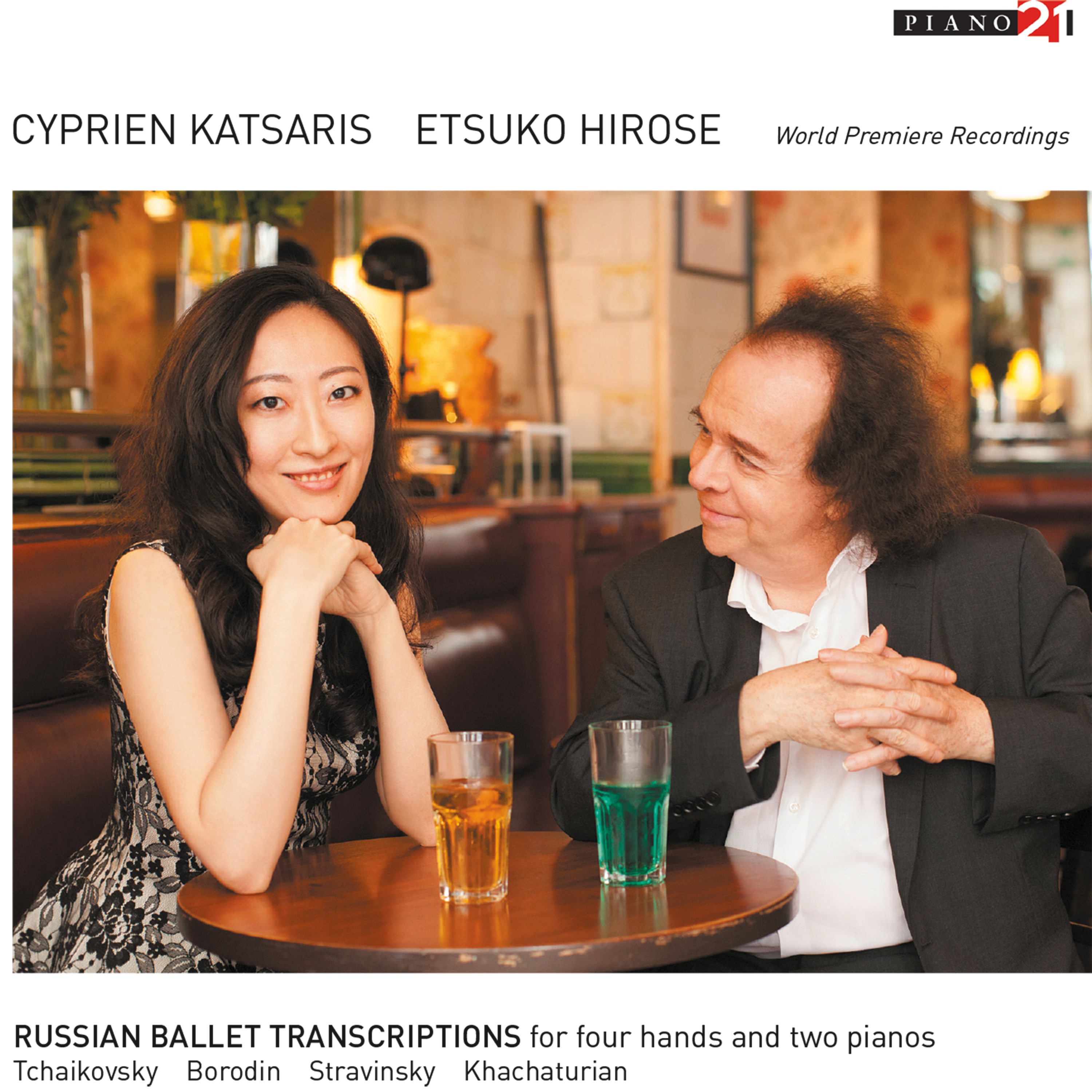 Cover: Russian Ballet Transcriptions for Four Hands and Two Pianos
