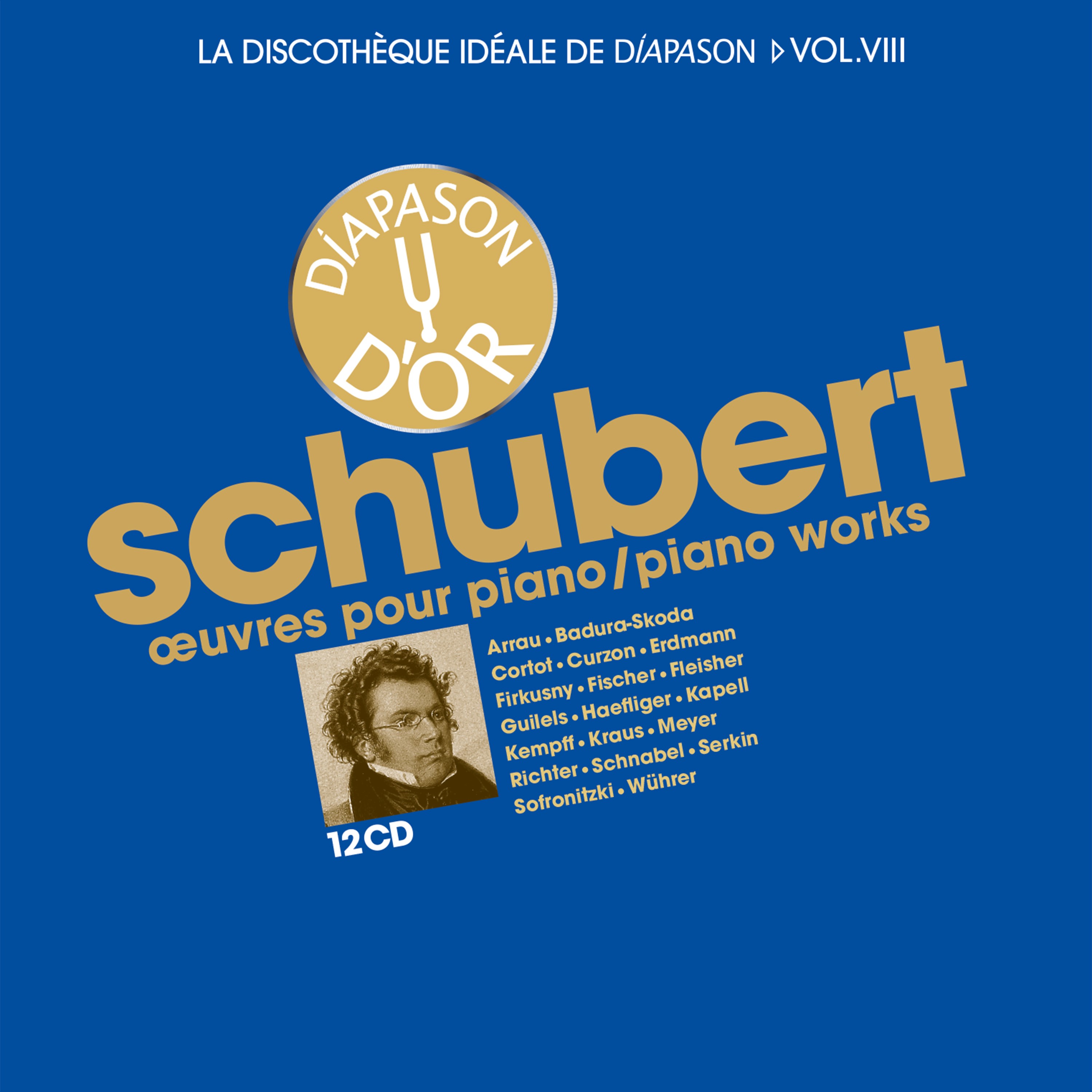 Cover: Schubert Piano Works 12 CD