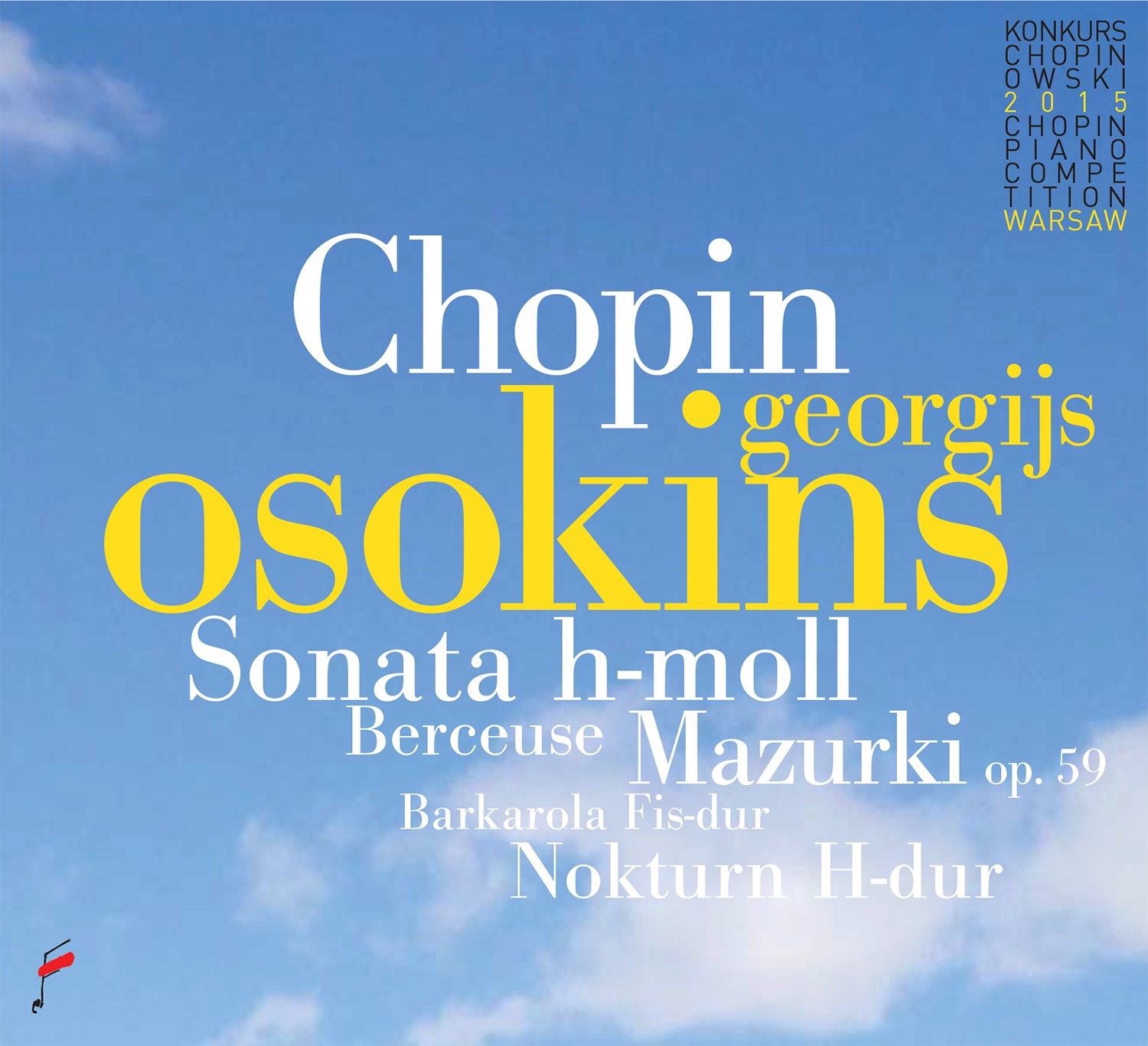 Cover: Sonata b minor / Mazurki op. 59 / Berceuse