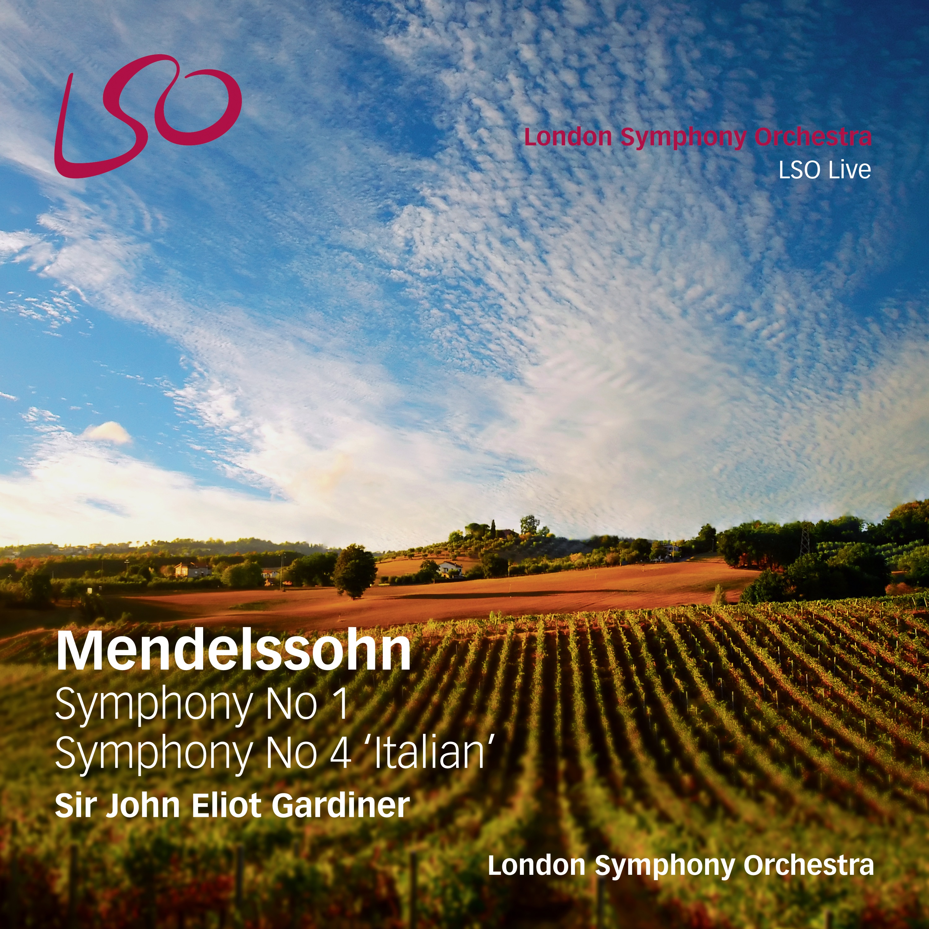 Cover: Symphonies Nos. 1 & 4 'Italian'