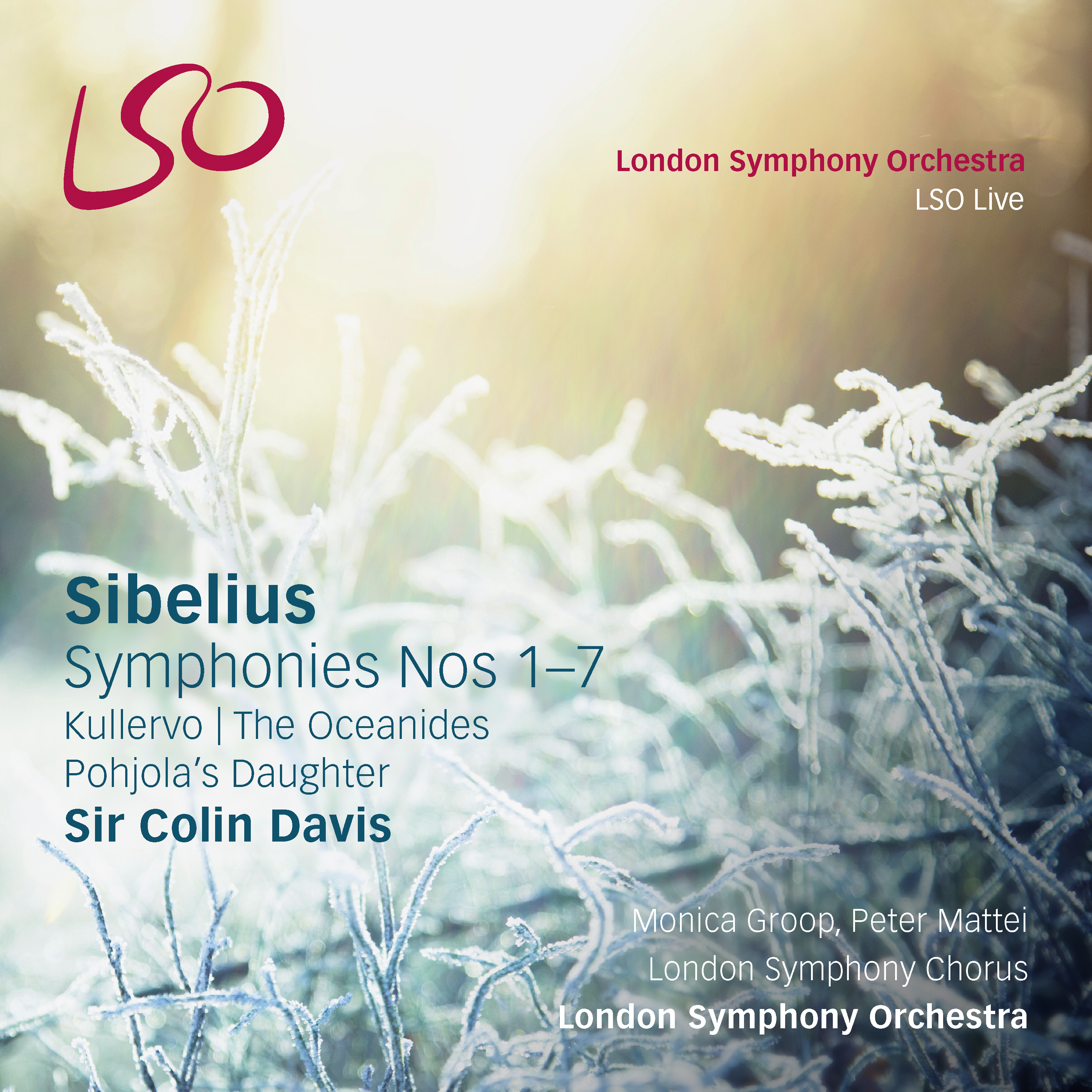 Cover: Symphonies Nos 1-7 / Kullervo / Pohjola's Daugher / The Oceanides