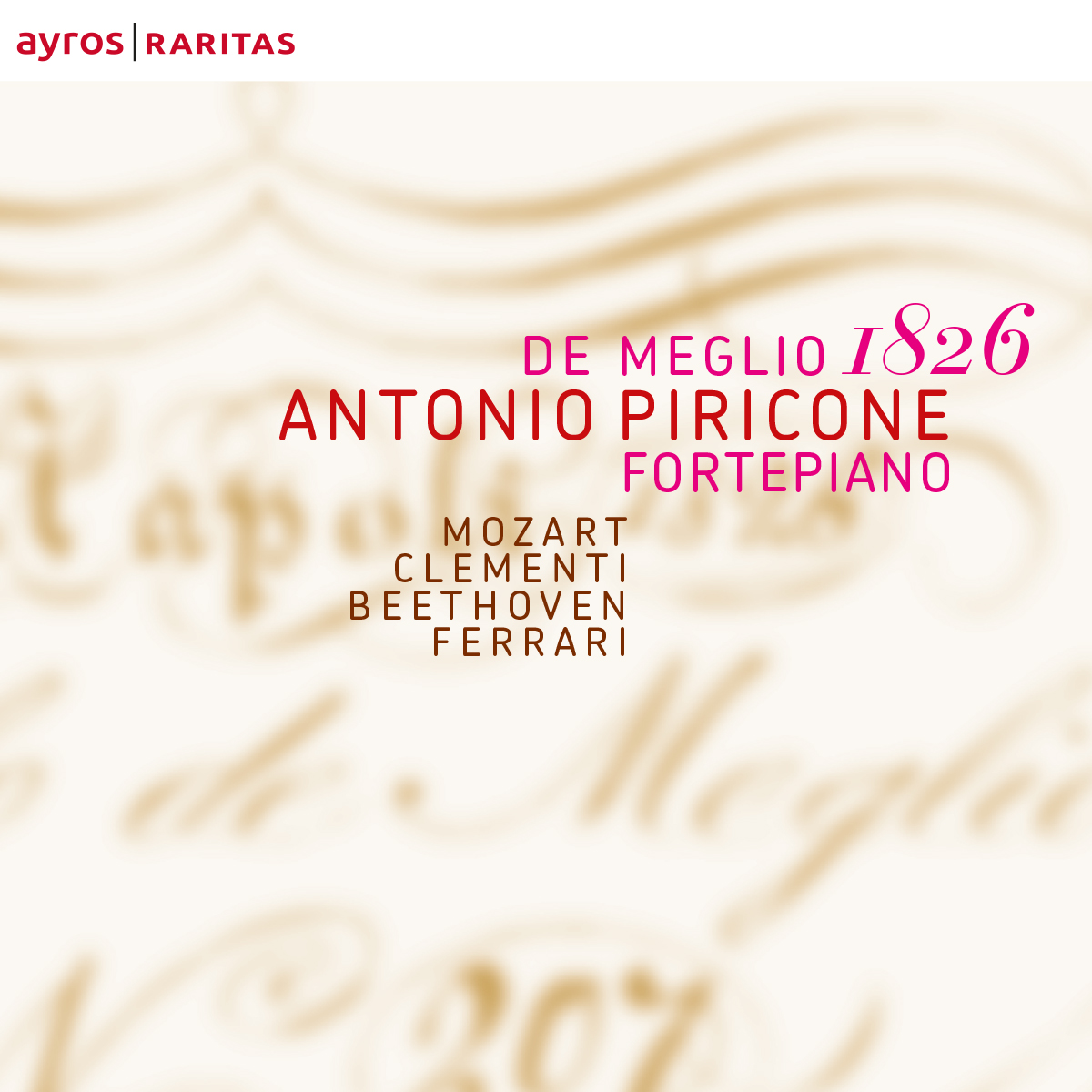 Cover: De Meglio 1826