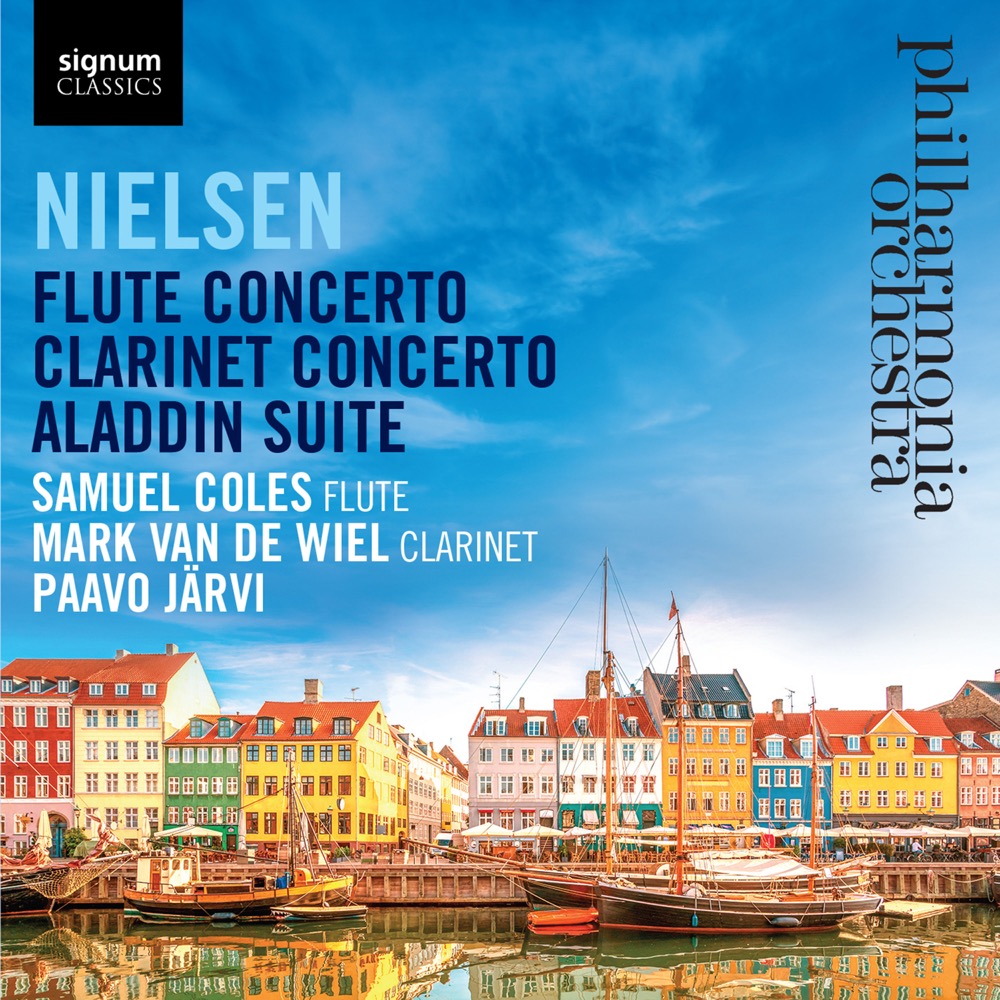 Cover: Flute Concerto, Clarinet Concerto, Aladdin Suite