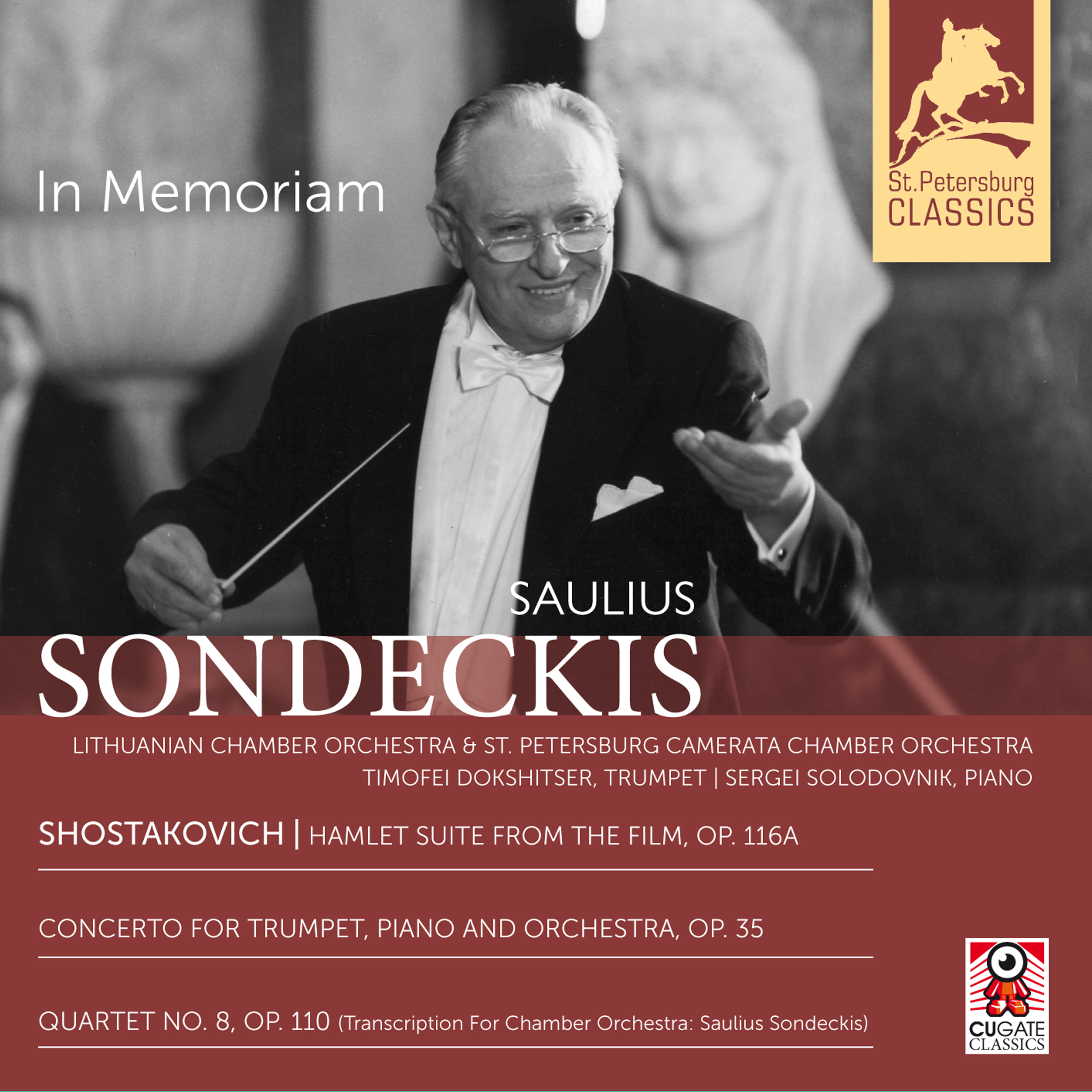 Cover: Saulius Sondeckis In Memoriam