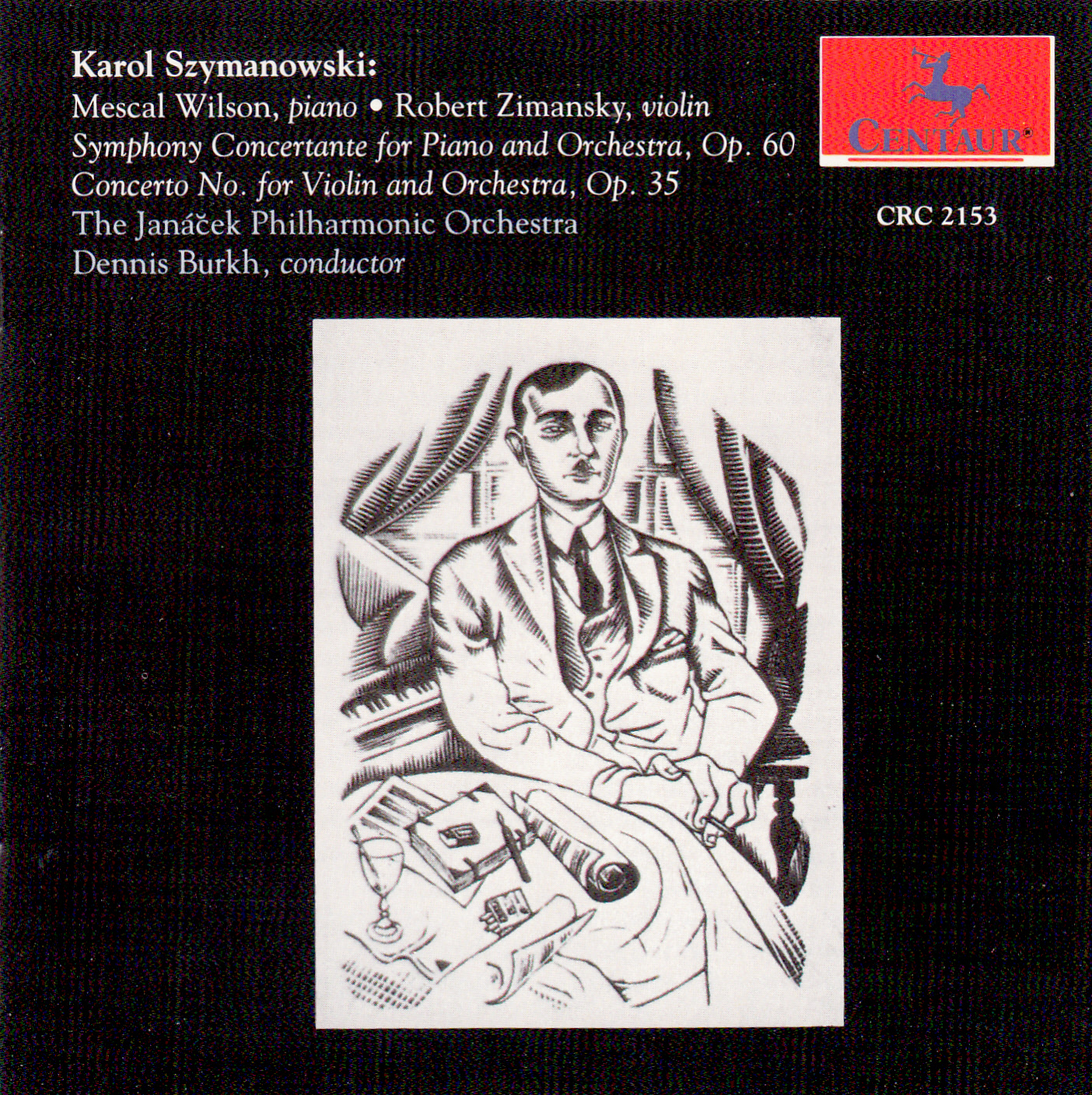 Cover: Symphony Concertante for Piano and Orchestra and Concerto No. 1 for Violin and Orchestra