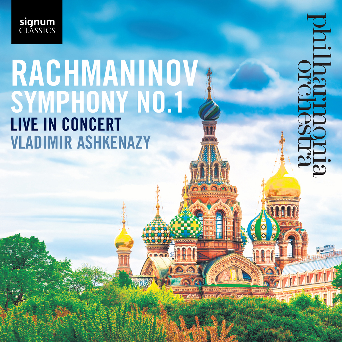 Cover: Symphony No. 1, Live in Concert