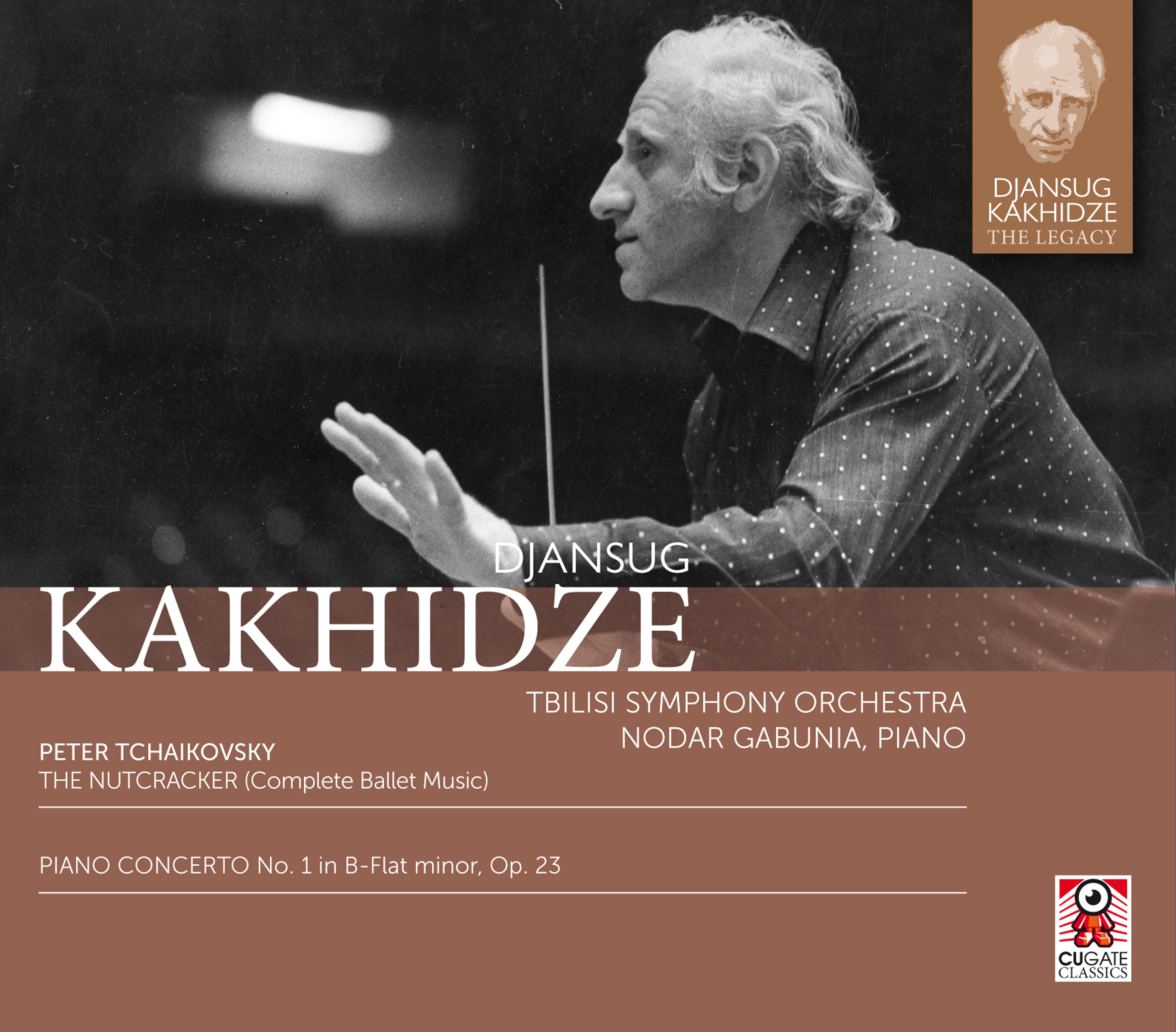 Cover: The Nutcracker / Piano Concerto No. 1, Op. 23 - The Legacy vol. 6