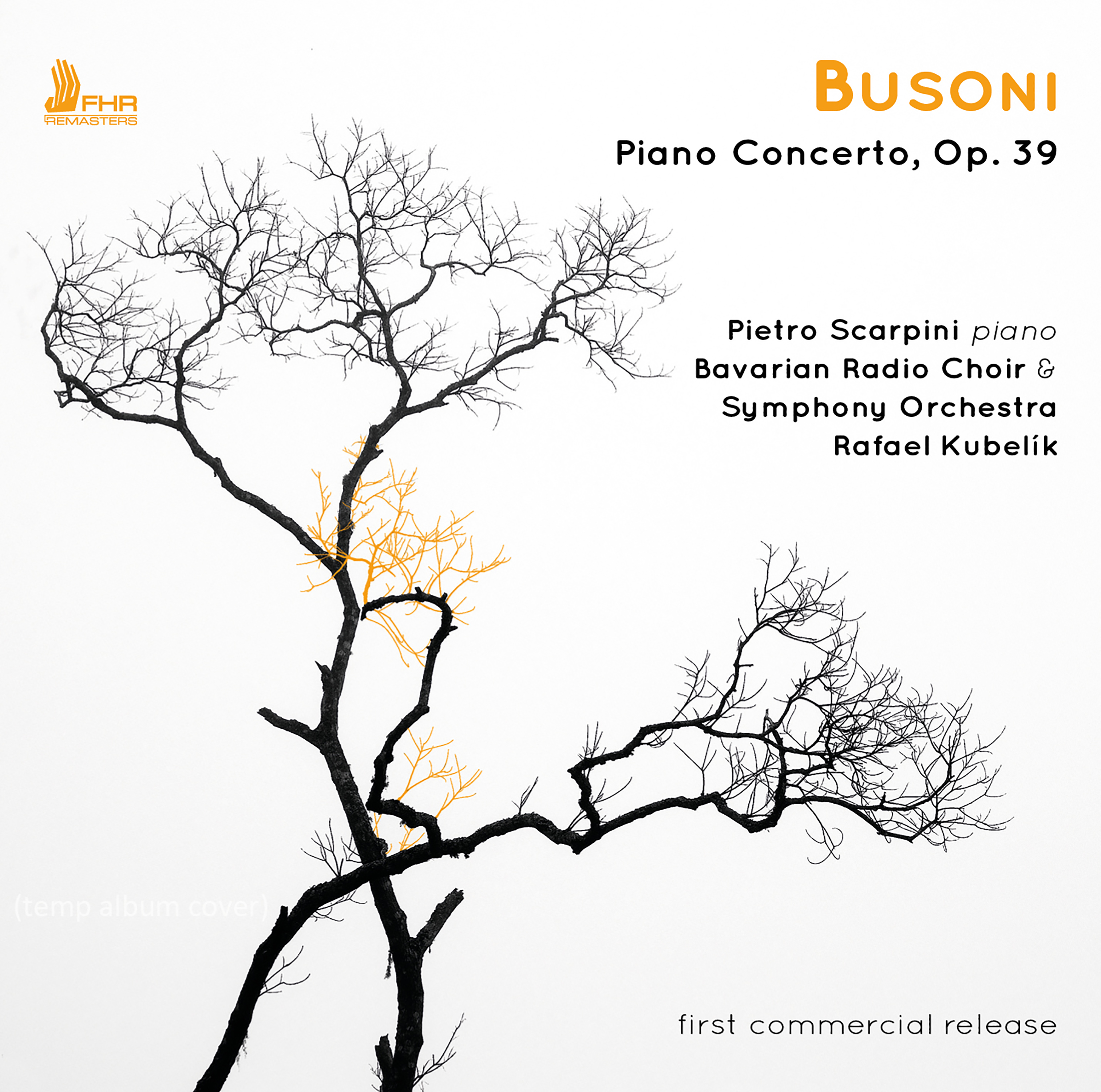 Cover: BUSONI Piano Concerto
