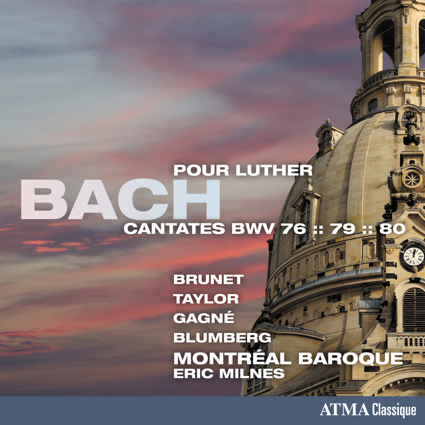 Cover: Cantates pour Luther
