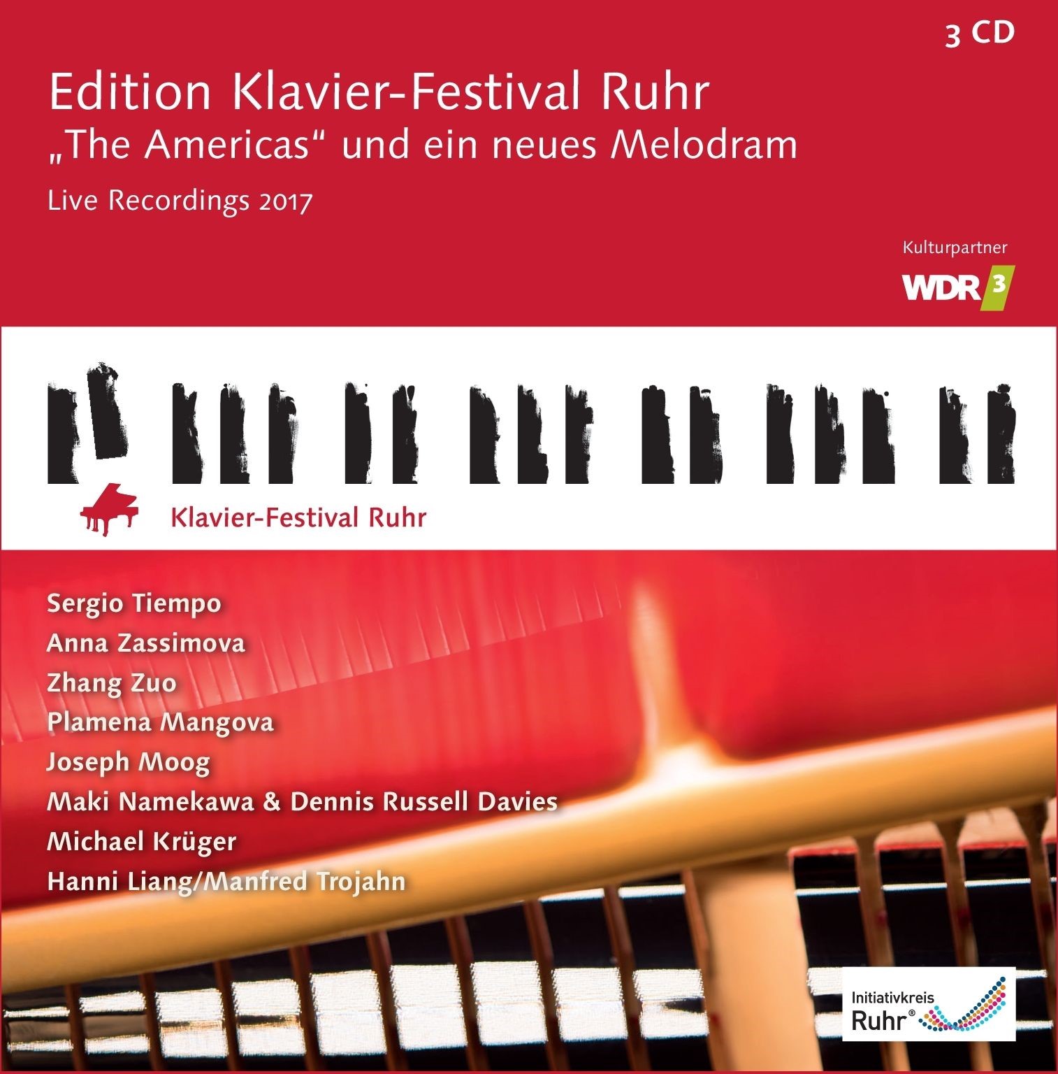 Cover: Edition Klavier - Festival Ruhr Vol. 36, „The Americas“ and a new Melodram