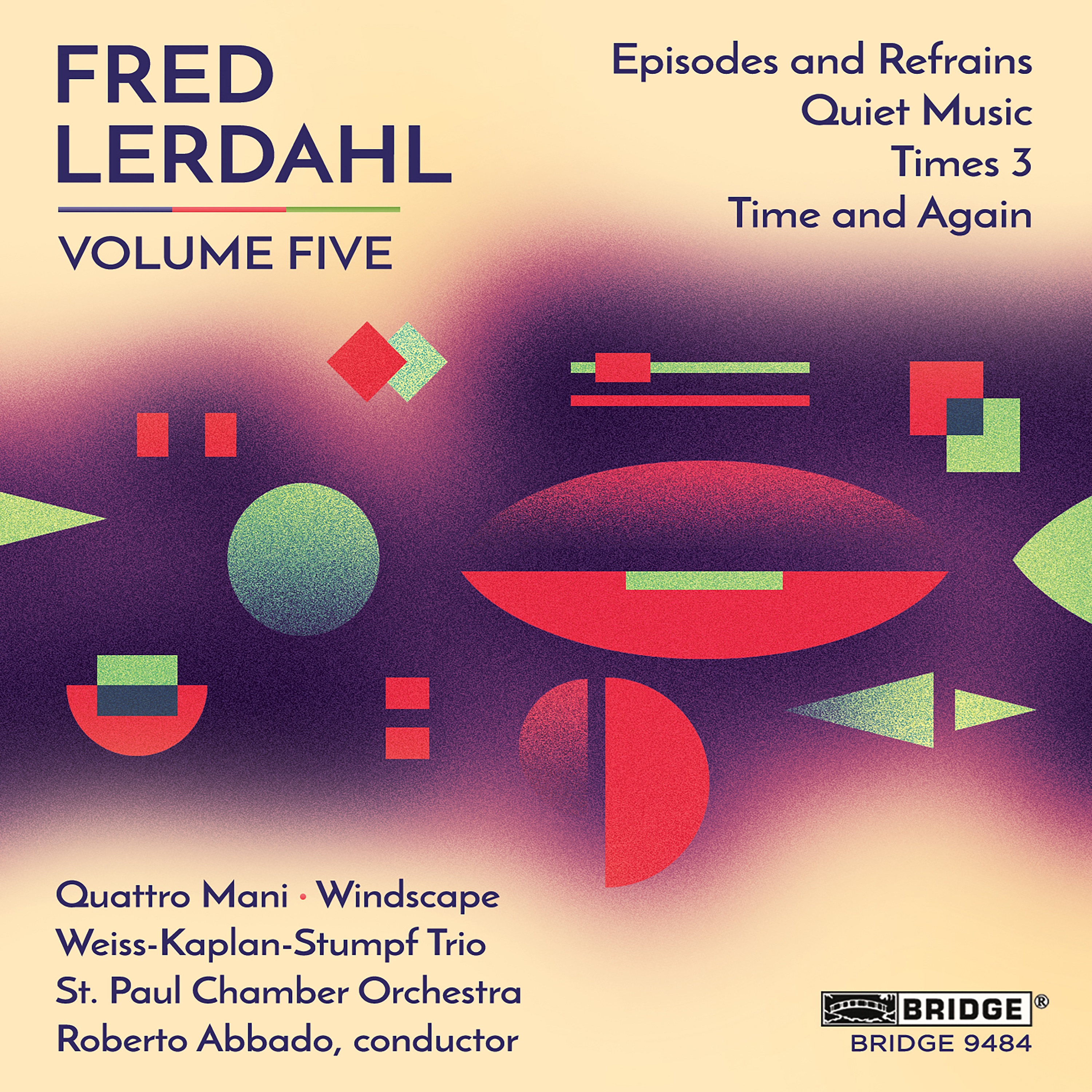 Cover: Fred Lerdahl, Volume Five