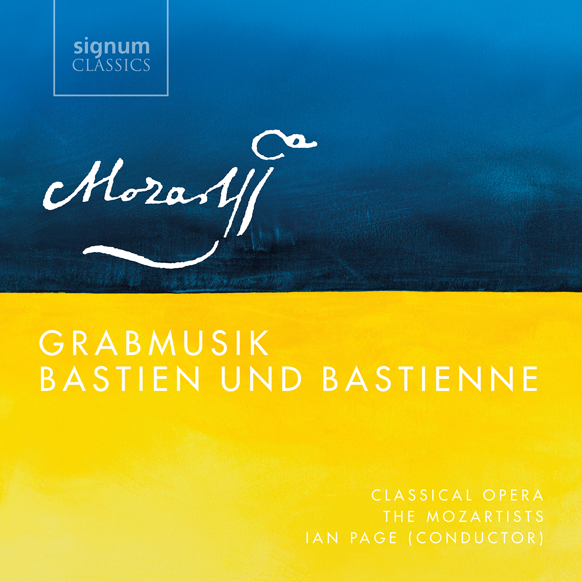 Cover: Grabmusik, Bastien und Bastienne