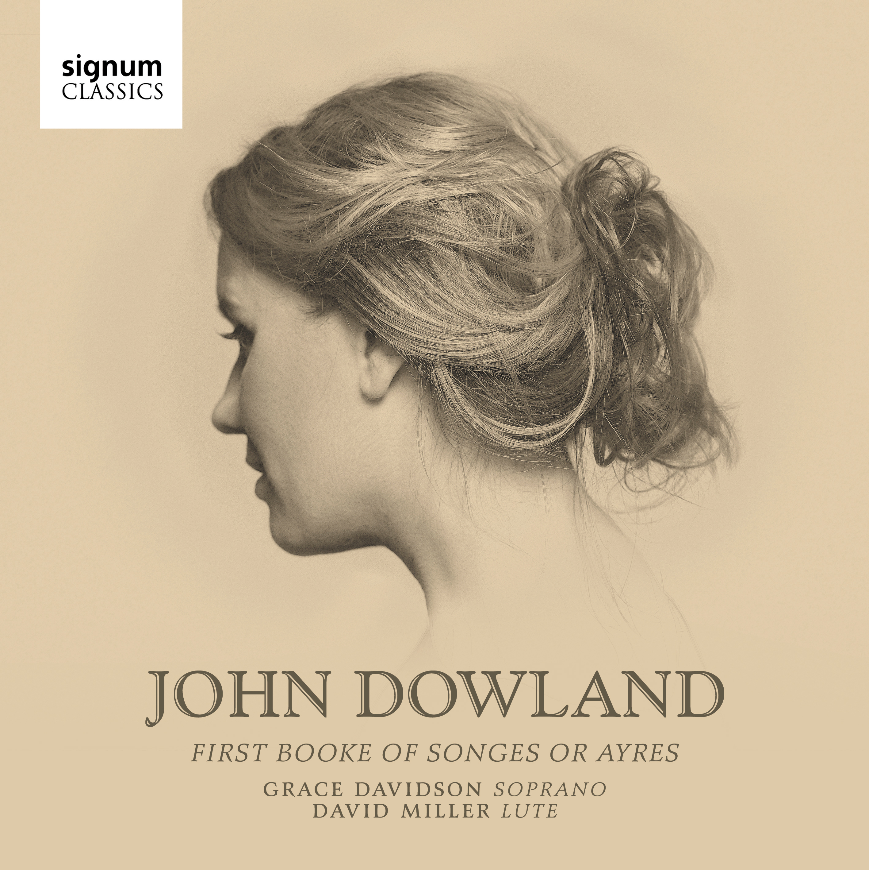 Cover: John Dowland, First Booke of Songes or Ayres
