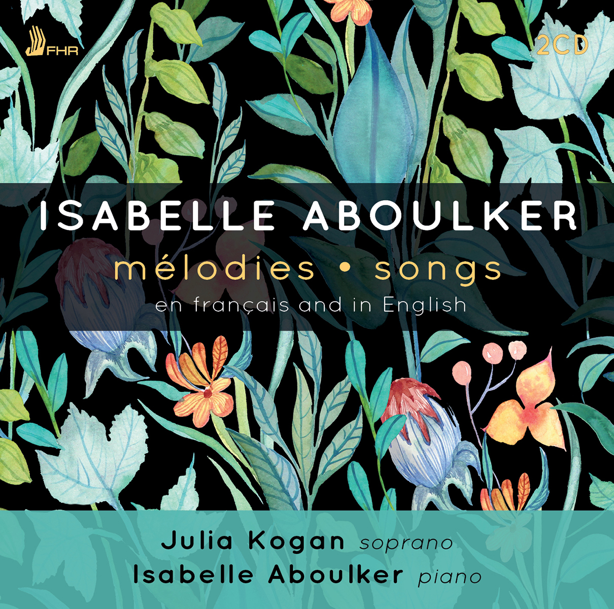 Cover: mélodies - songs en français and in English