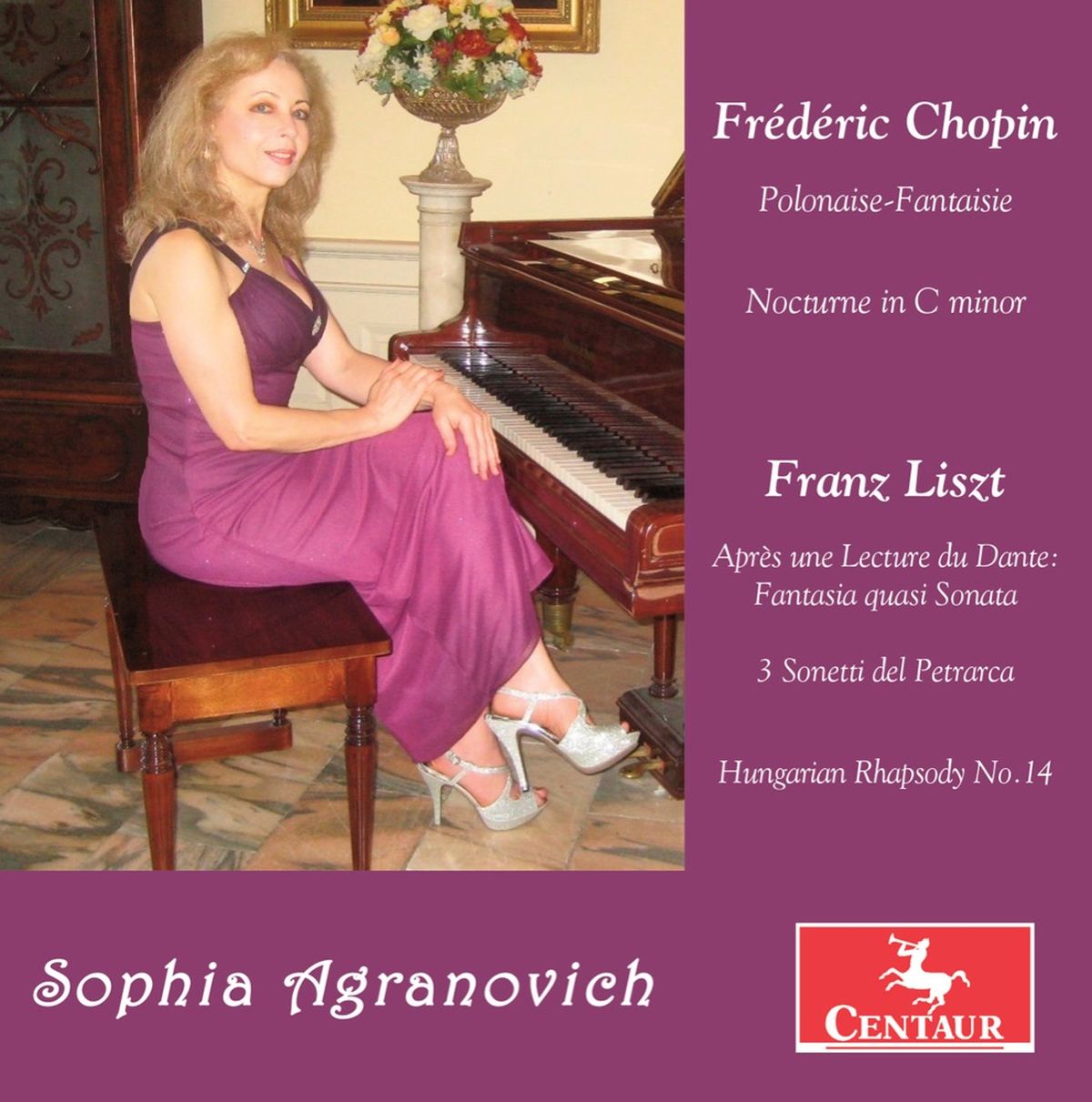 Cover: Piano Works, Chopin & Liszt