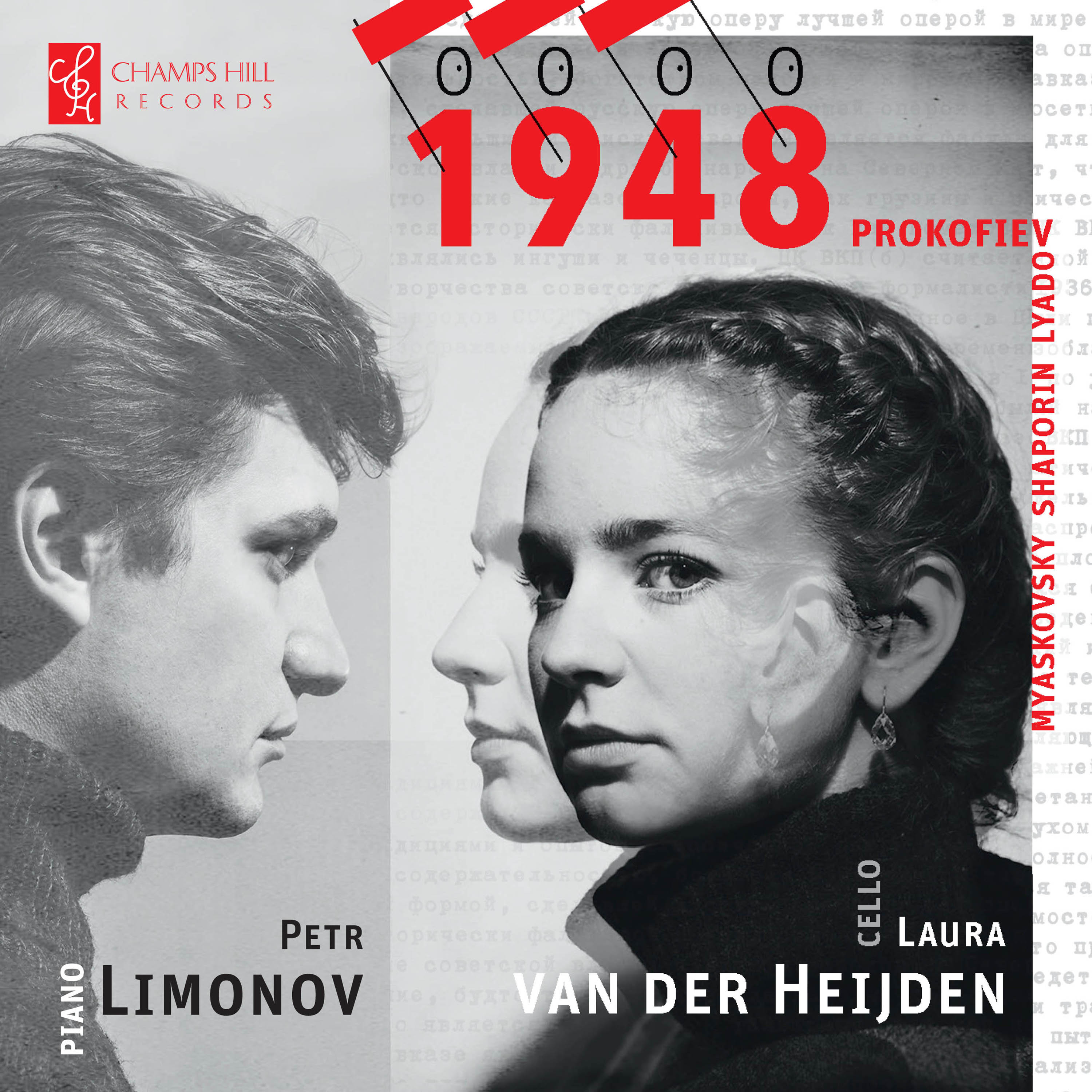 Cover: Russian works for cello and piano