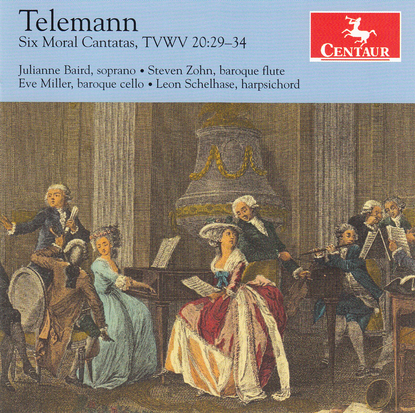 Cover: Six Moral Cantatas