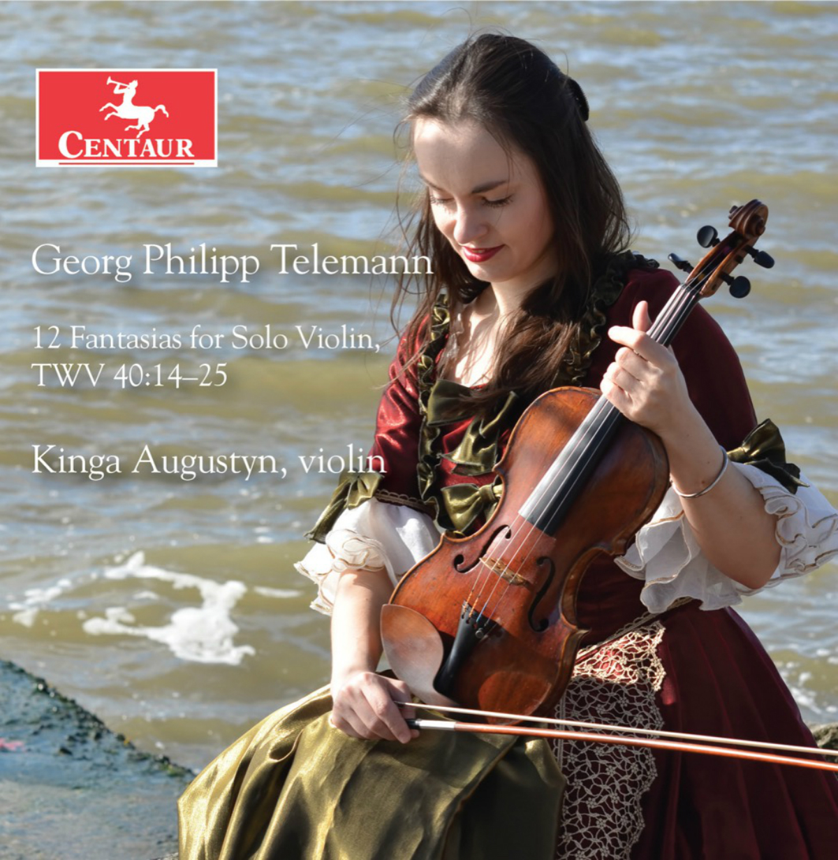 Cover: Telemann: 12 Fantasias for Solo Violin, TWV 40:14-25