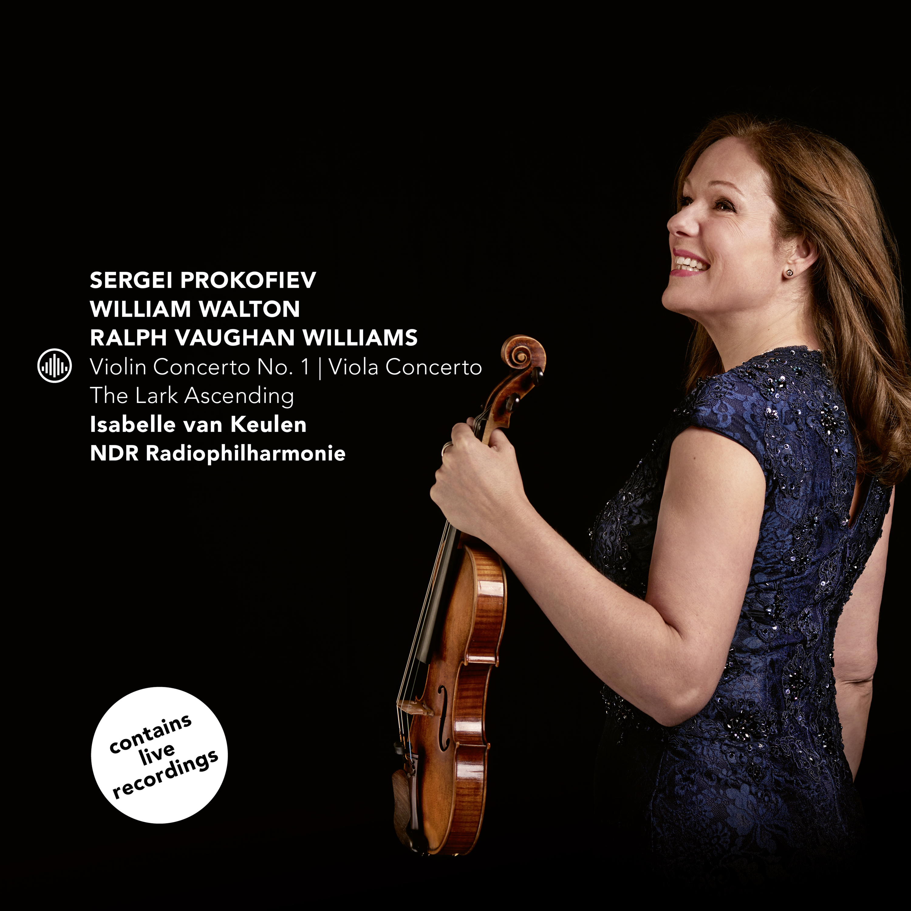 Cover: Violin Concerto No. 1 | Viola Concerto | The Lark Ascending